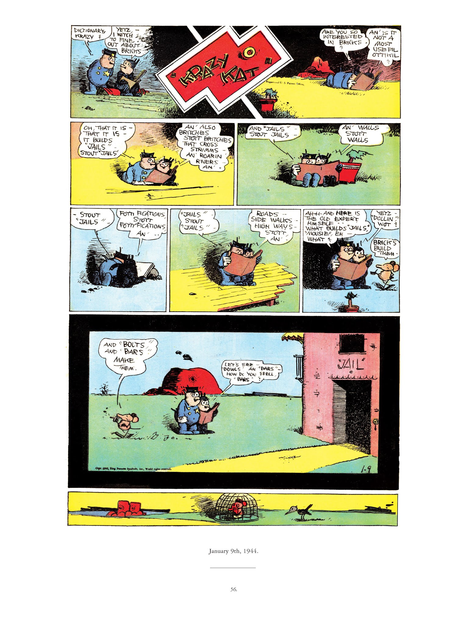 Read online Krazy & Ignatz comic -  Issue # TPB 13 - 82