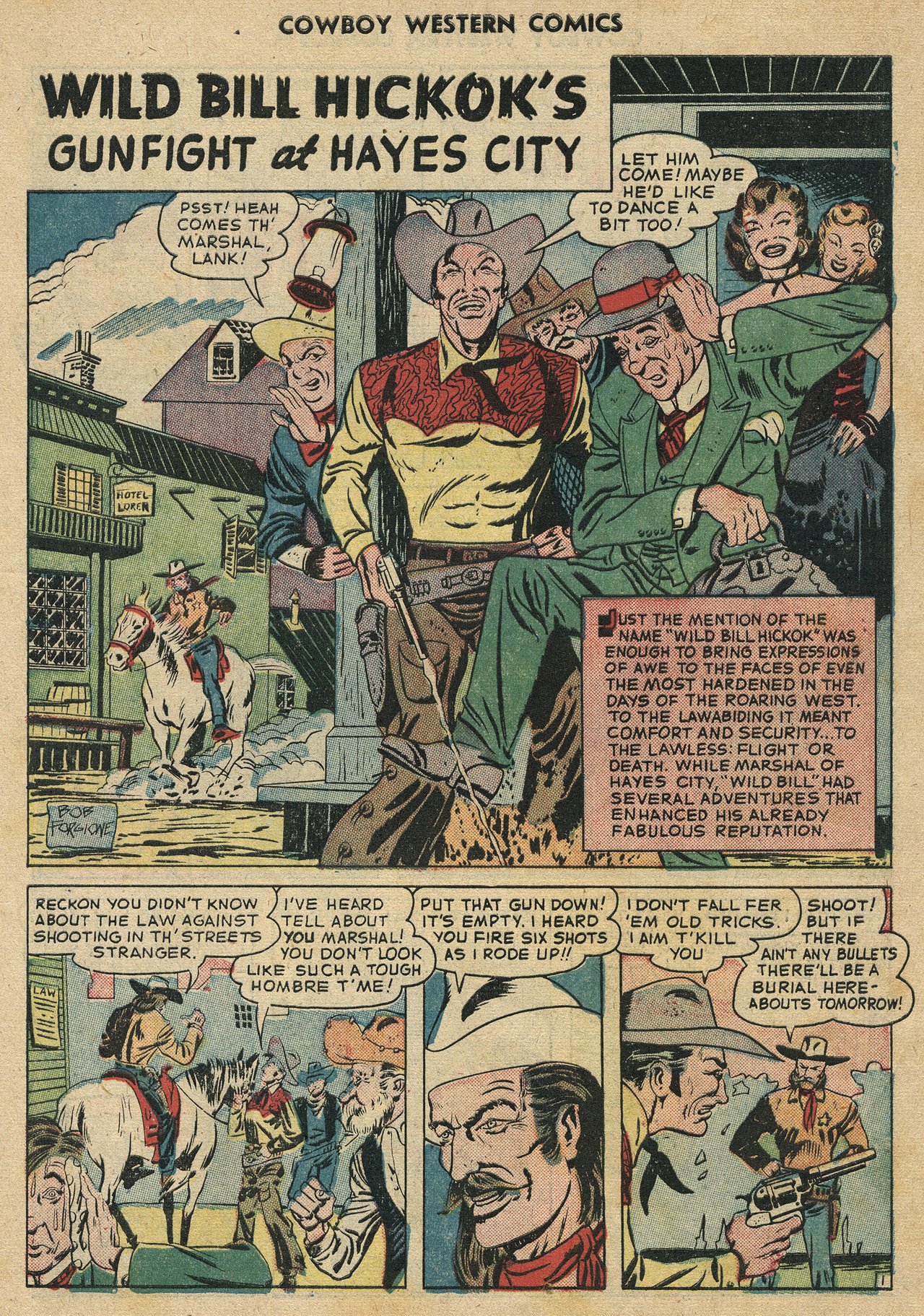 Read online Cowboy Western Comics (1948) comic -  Issue #34 - 3