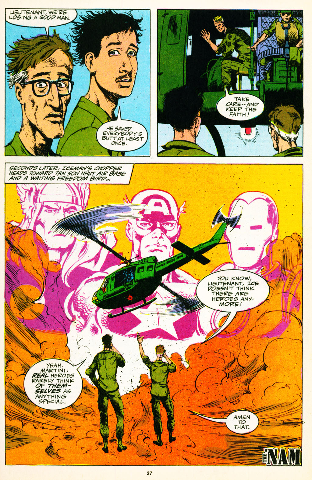 Read online The 'Nam comic -  Issue #41 - 22