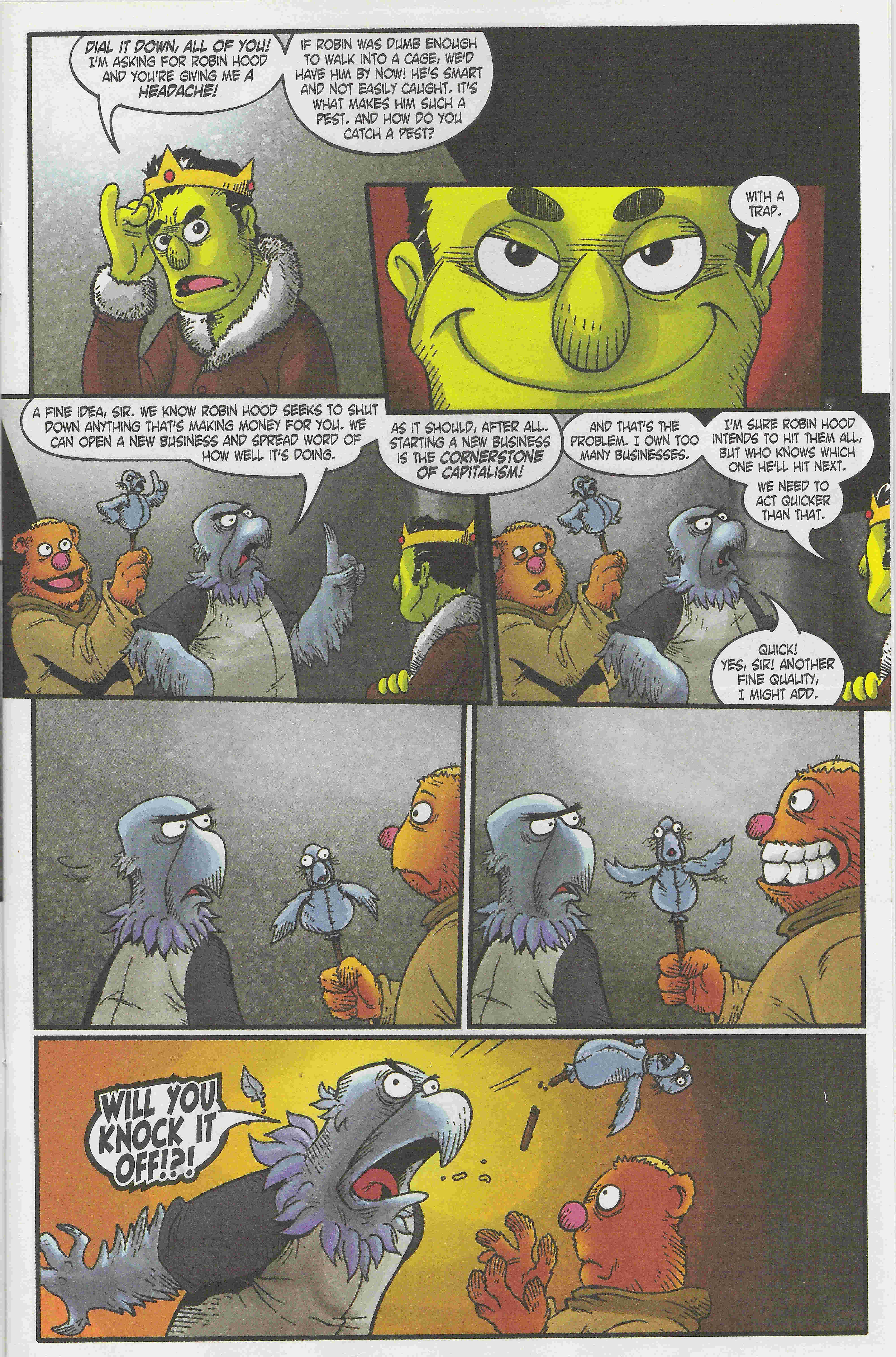 Read online Muppet Robin Hood comic -  Issue #3 - 8