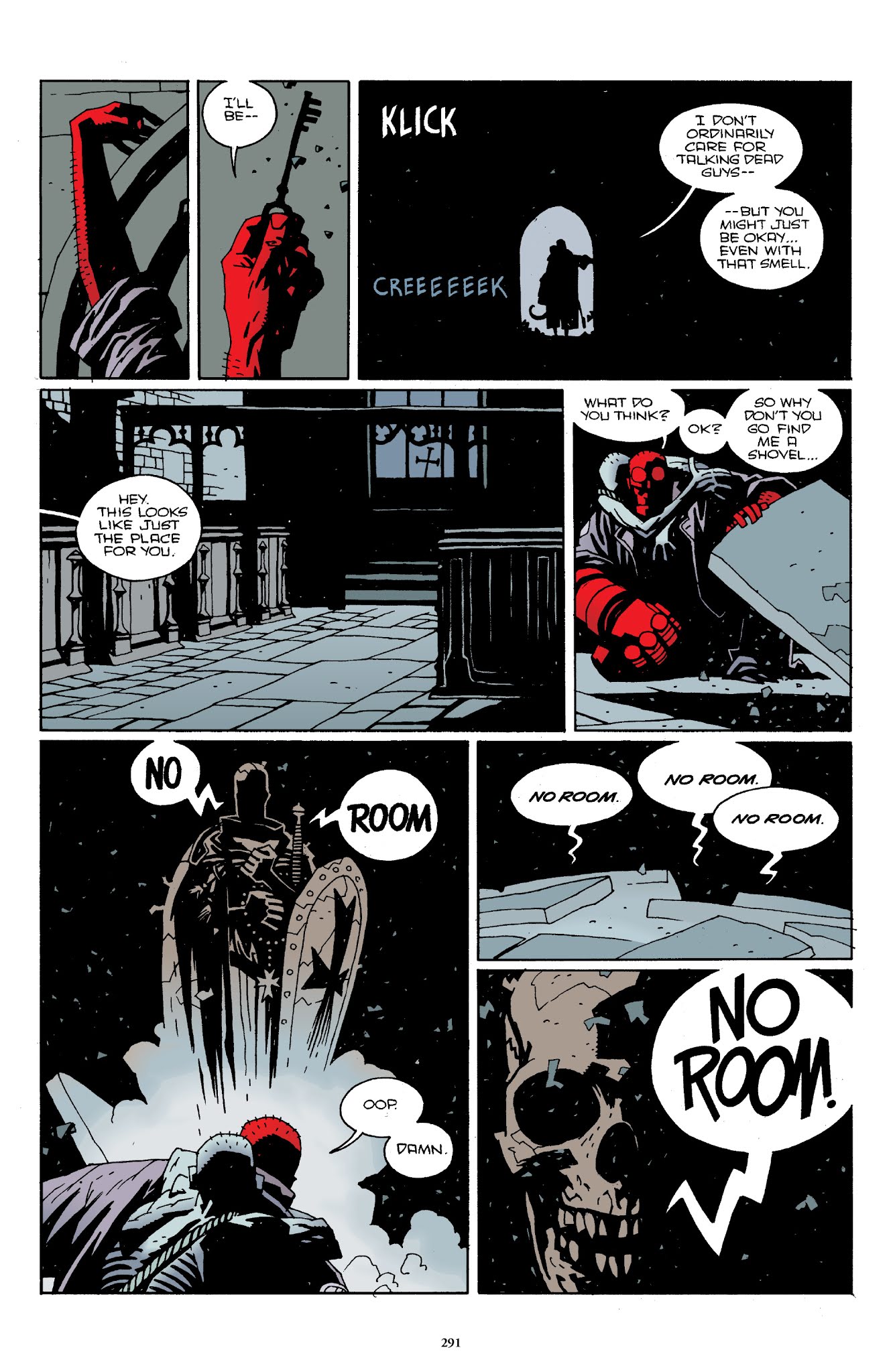 Read online Hellboy The Complete Short Stories comic -  Issue # TPB 1 (Part 3) - 92