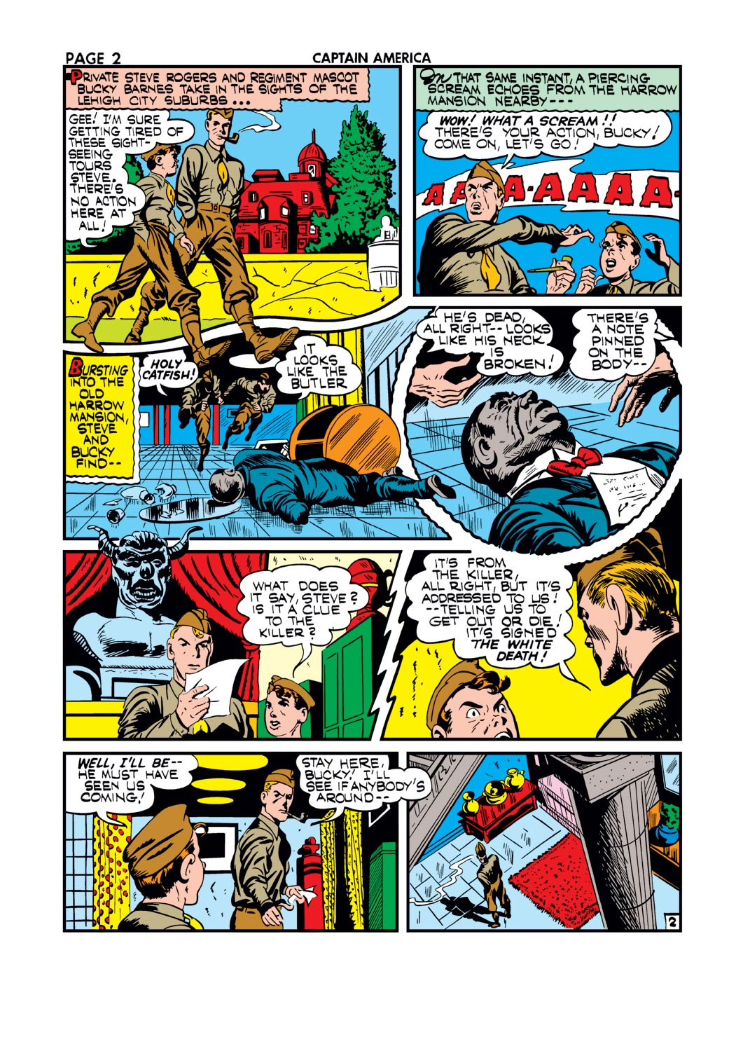 Captain America Comics 9 Page 2