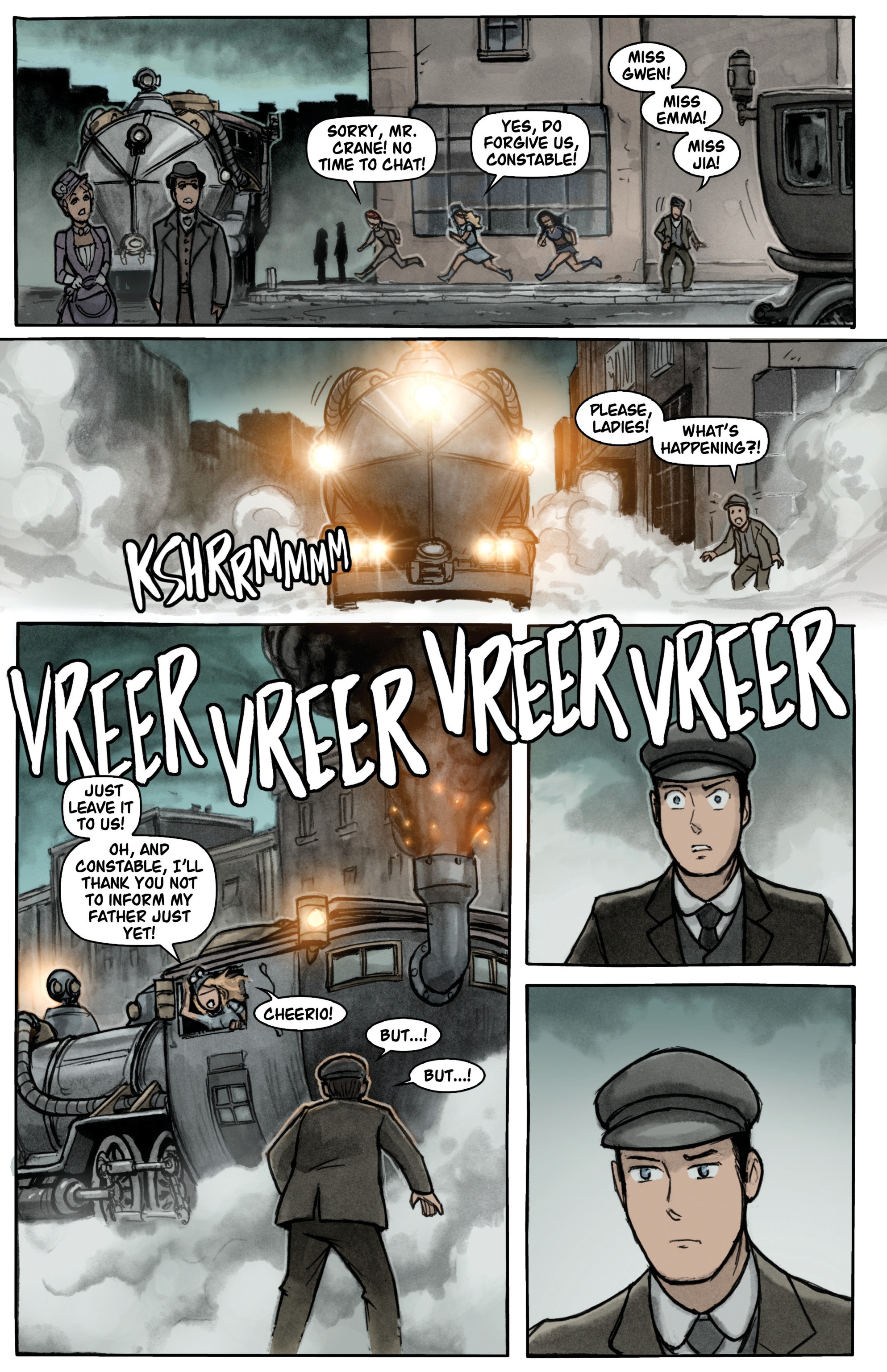 Read online Steambusters comic -  Issue #2 - 14