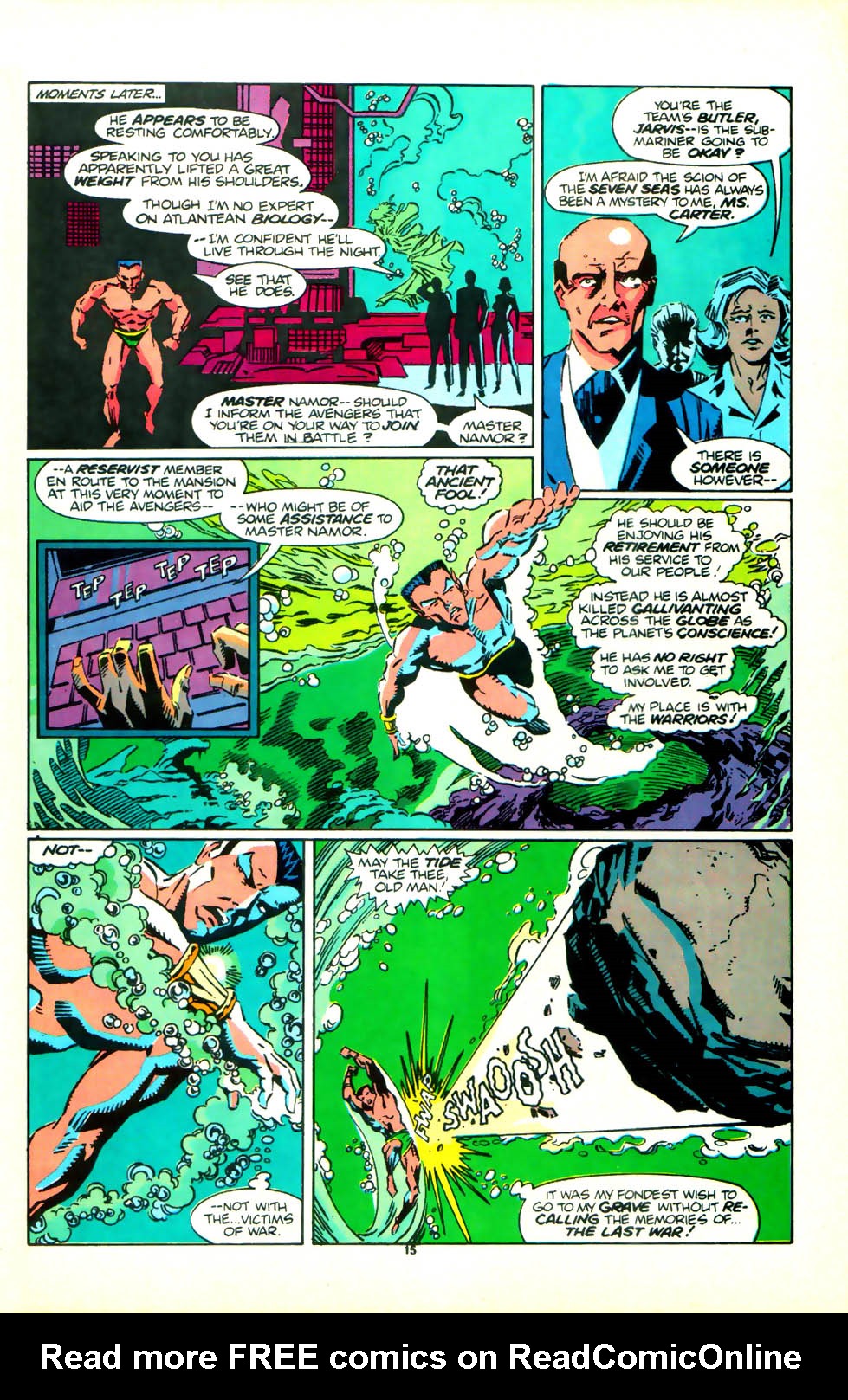 Read online Namor, The Sub-Mariner comic -  Issue # _Annual 1 - 14