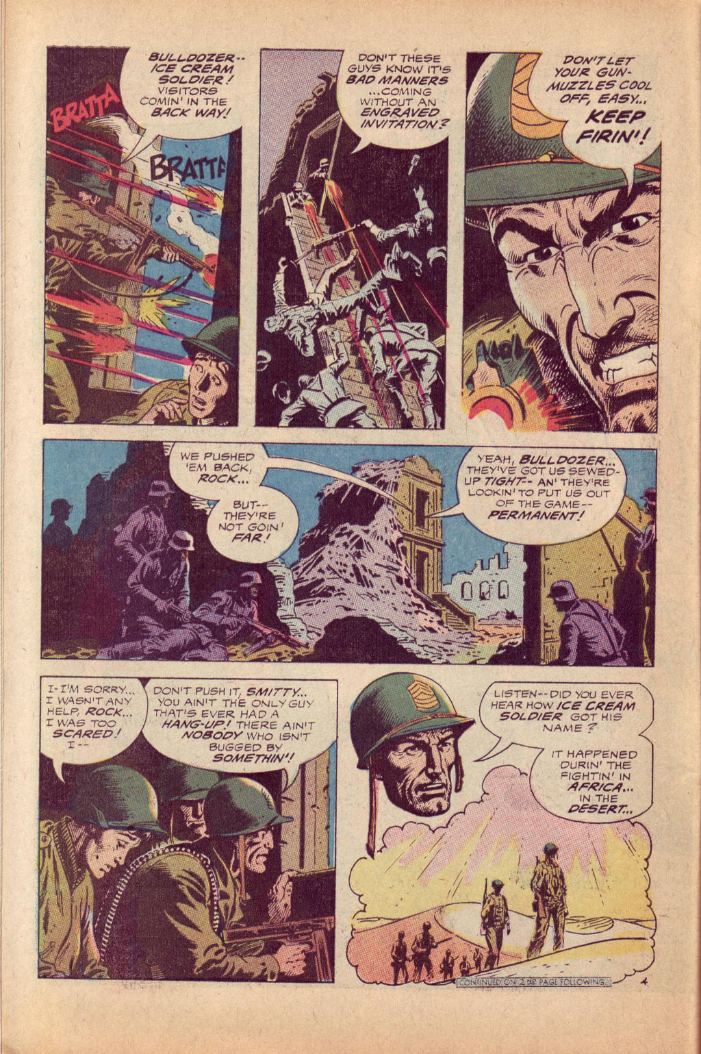 Read online Our Army at War (1952) comic -  Issue #221 - 6