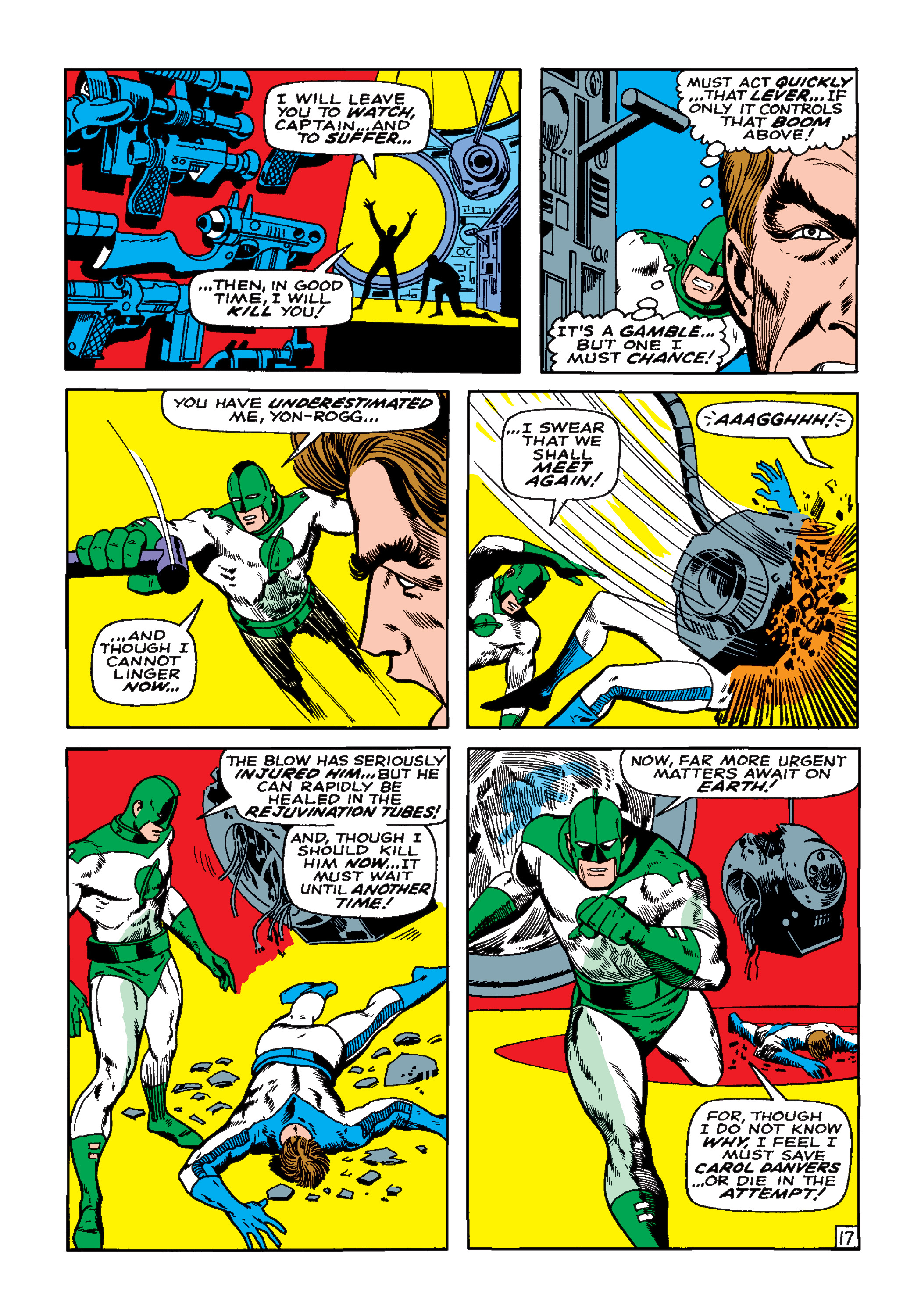 Read online Marvel Masterworks: Captain Marvel comic -  Issue # TPB 2 (Part 1) - 88