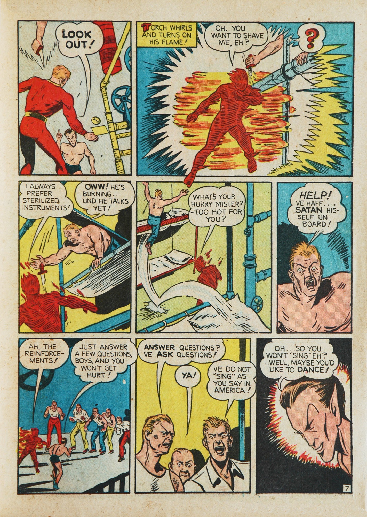 Read online Marvel Mystery Comics comic -  Issue #17 - 9