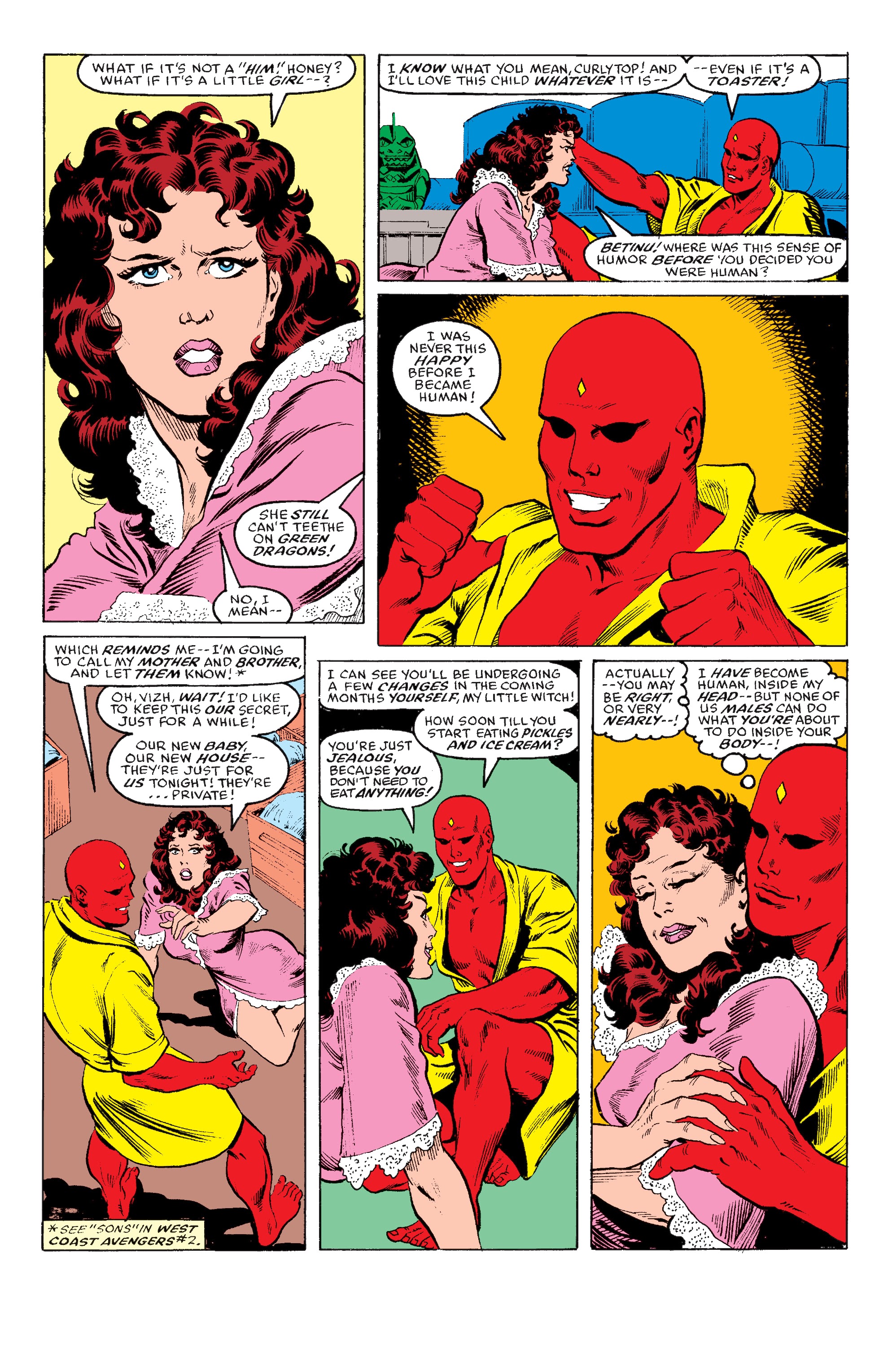 Read online Vision & The Scarlet Witch: The Saga of Wanda and Vision comic -  Issue # TPB (Part 3) - 49