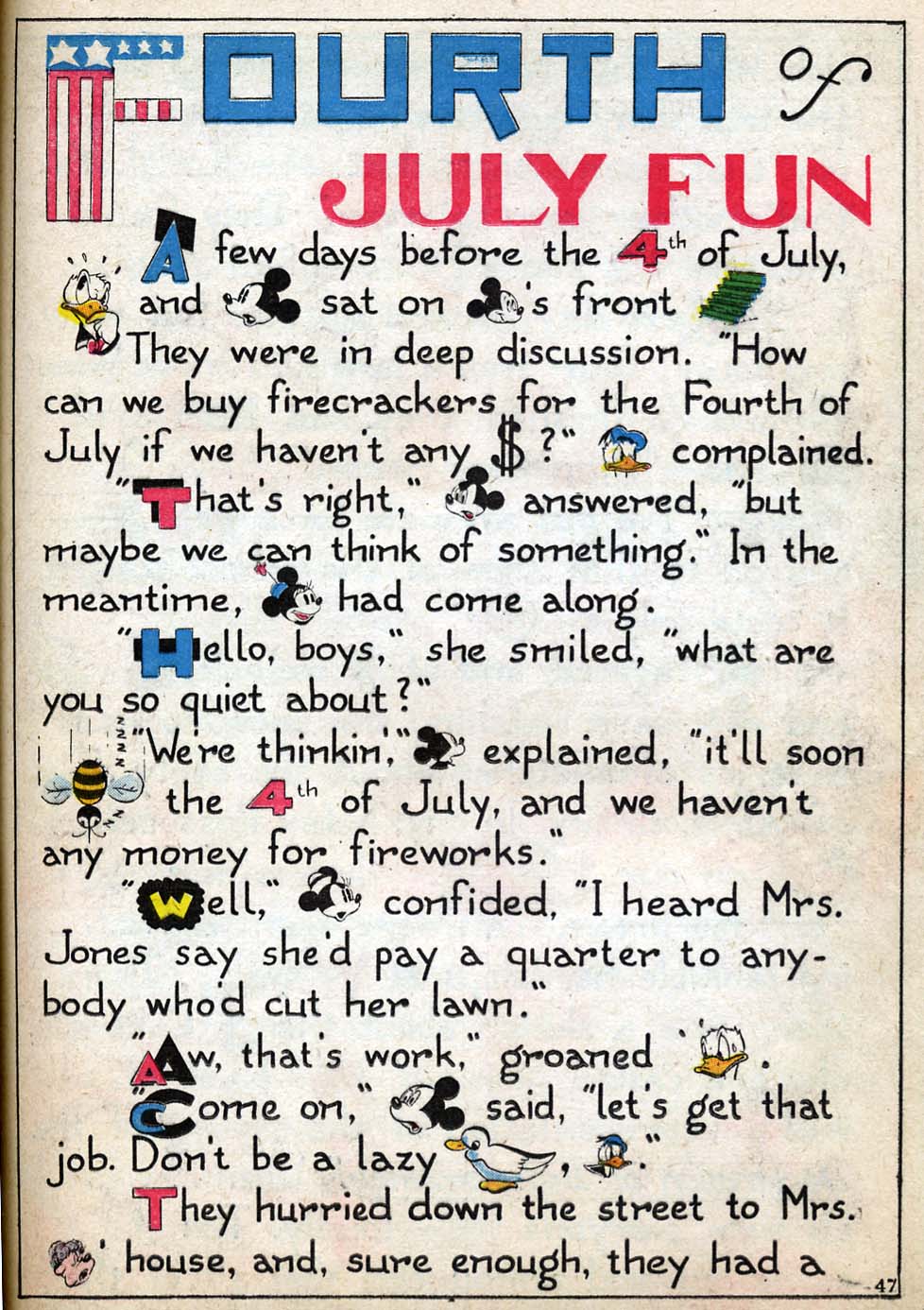 Read online Walt Disney's Comics and Stories comic -  Issue #34 - 49