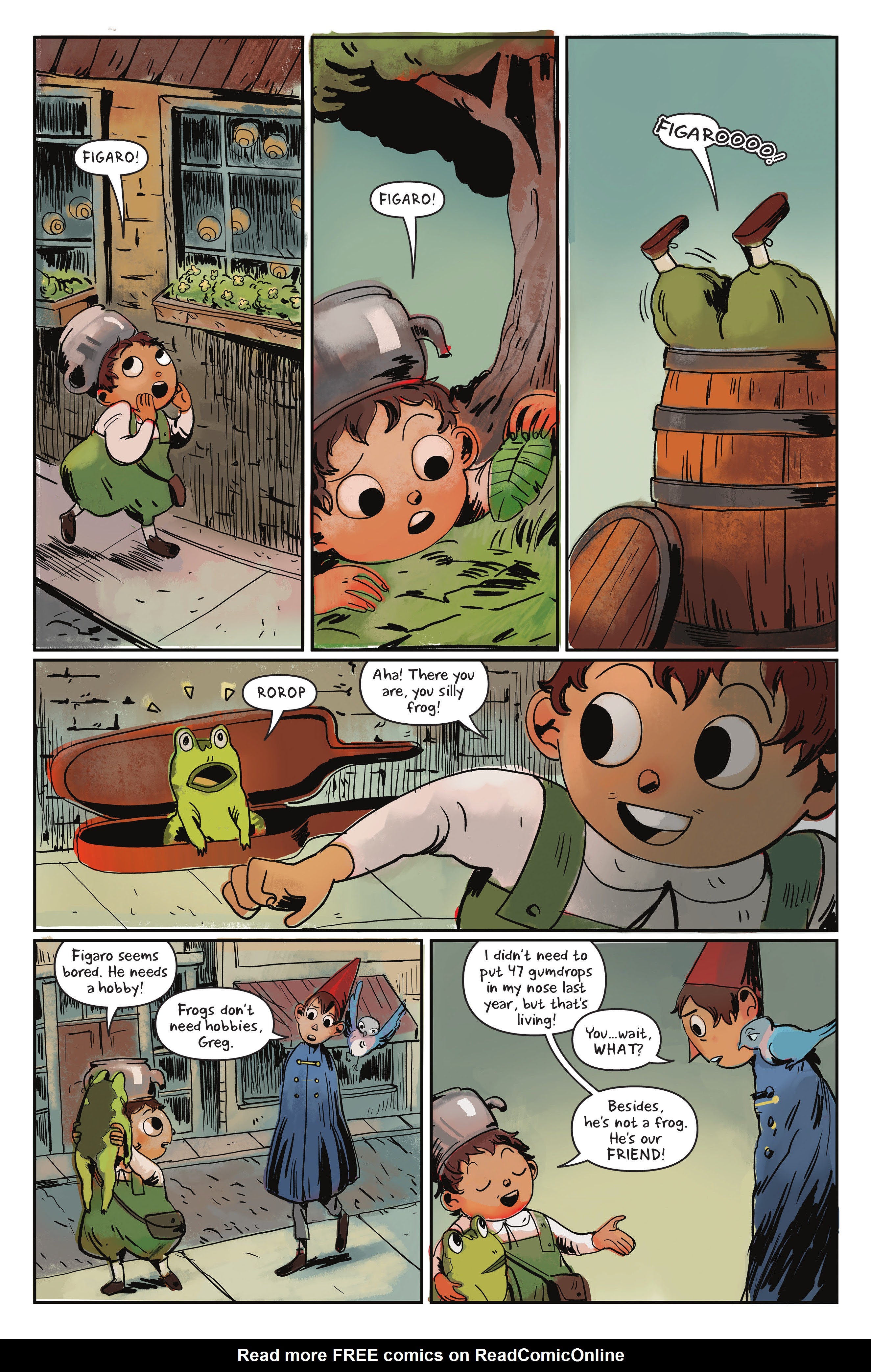 Read online Over the Garden Wall: Soulful Symphonies comic -  Issue # TPB - 8