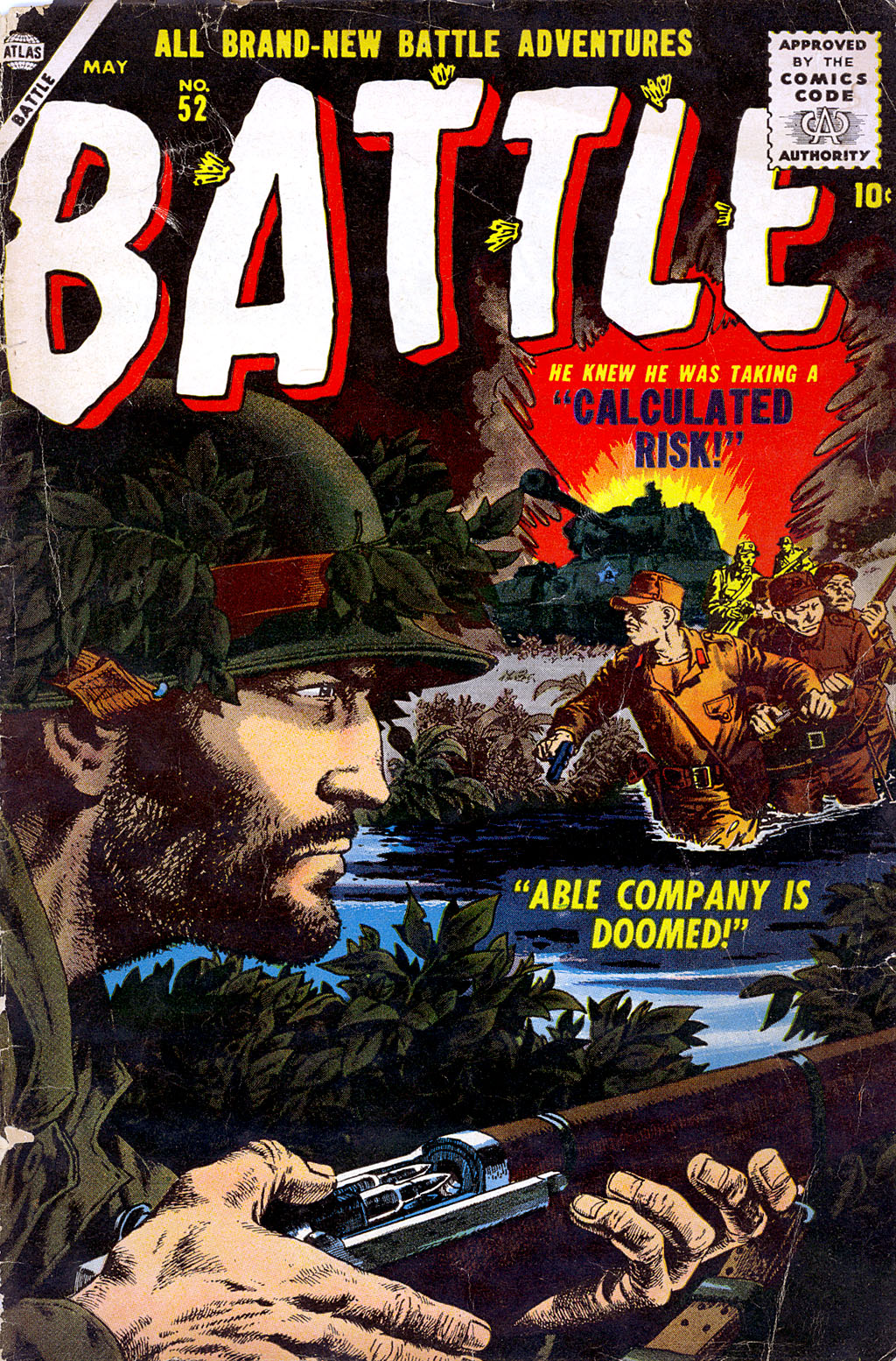 Read online Battle comic -  Issue #52 - 1