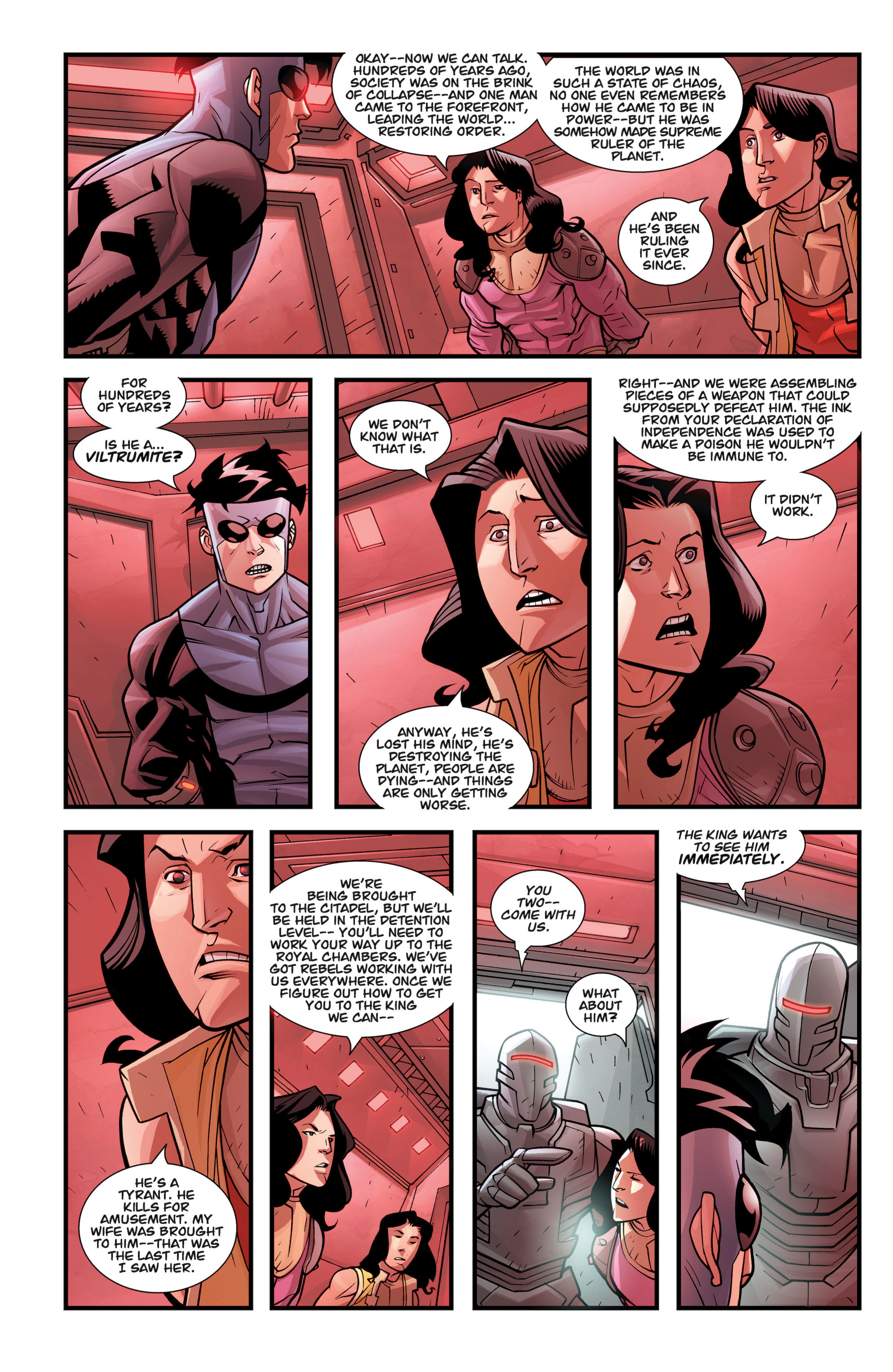 Read online Invincible comic -  Issue # _TPB 11 - Happy Days - 11