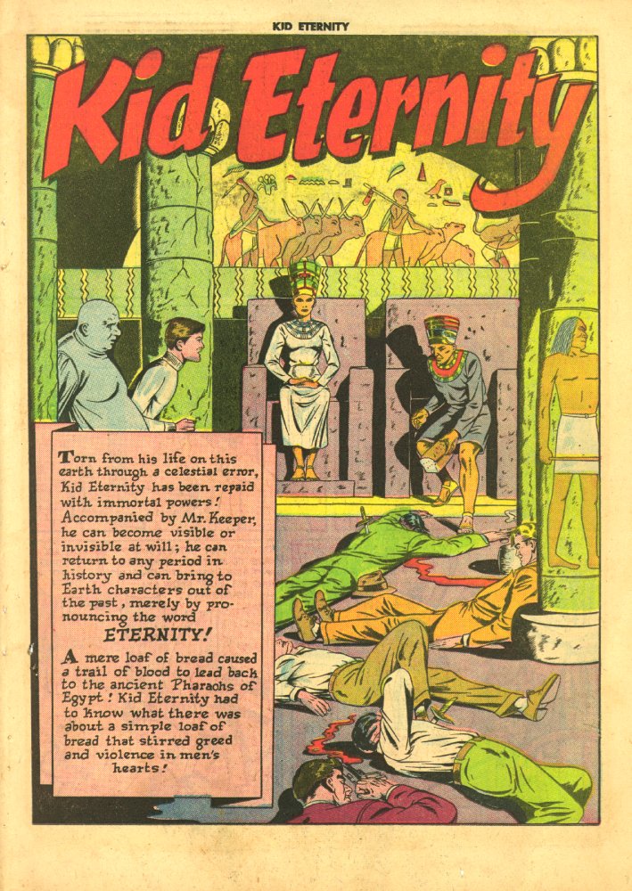 Read online Kid Eternity (1946) comic -  Issue #11 - 15
