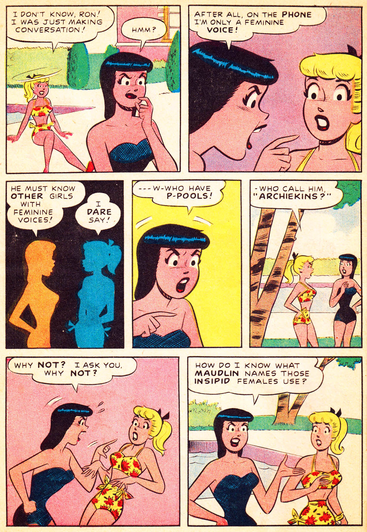 Read online Archie's Girls Betty and Veronica comic -  Issue #57 - 6