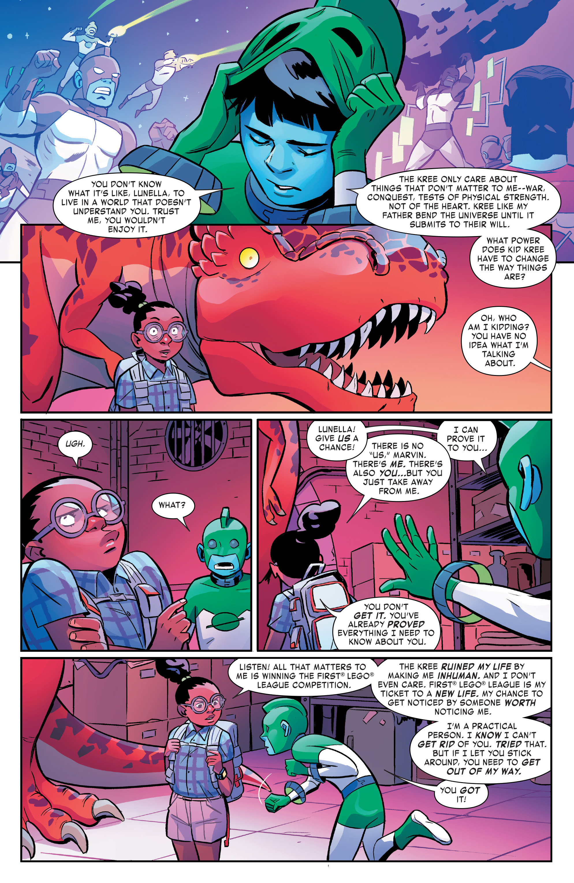 Read online Moon Girl And Devil Dinosaur comic -  Issue #12 - 7