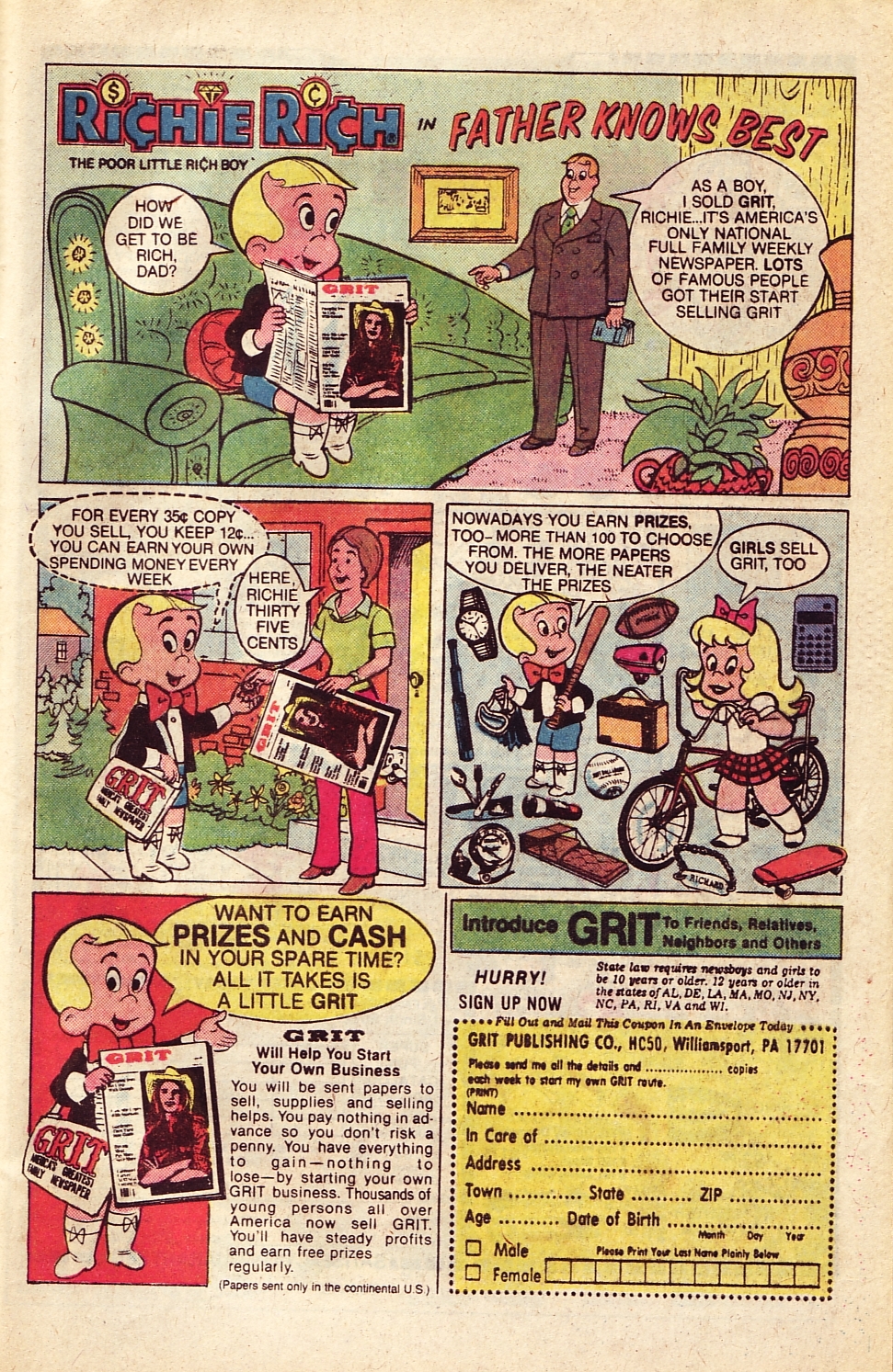 Read online Hot Stuff, the Little Devil comic -  Issue #156 - 33