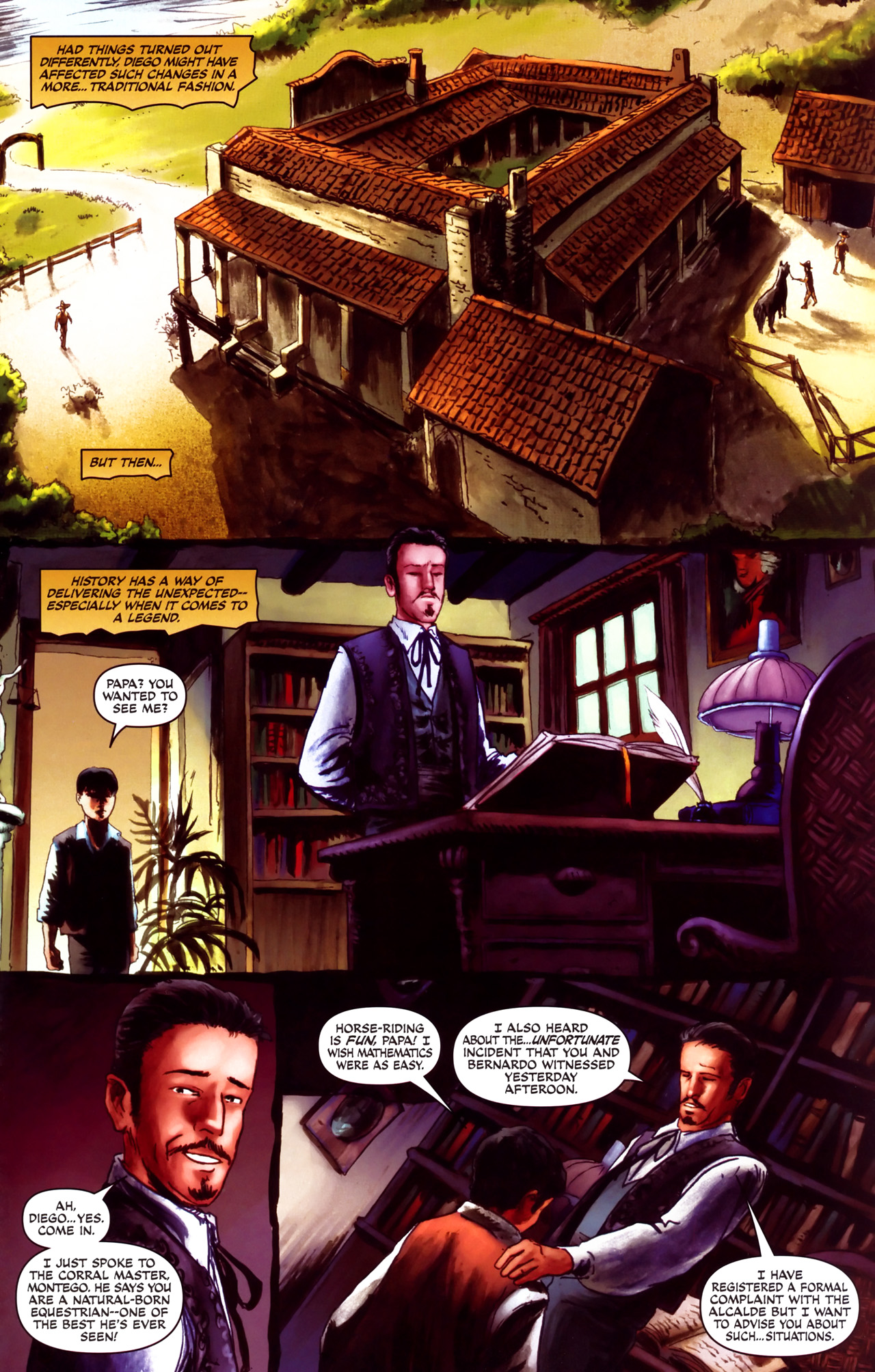 Read online Zorro (2008) comic -  Issue #1 - 14