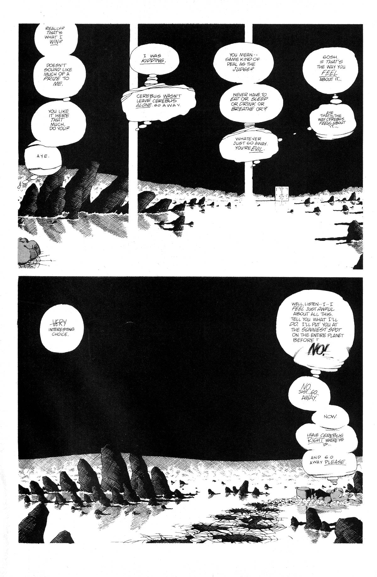 Read online Cerebus comic -  Issue #199 - 16