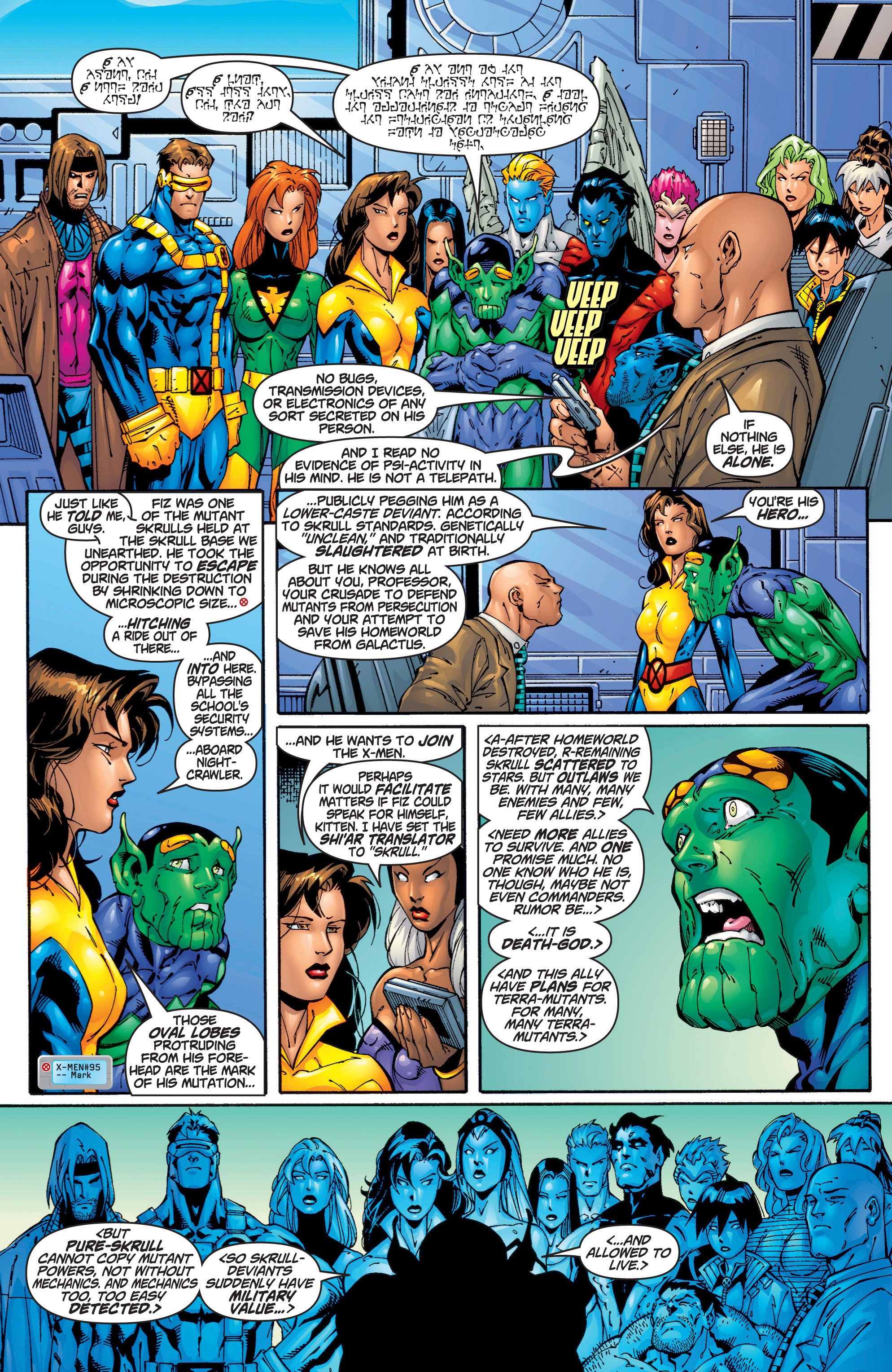Read online X-Men vs. Apocalypse comic -  Issue # TPB 1 - 98