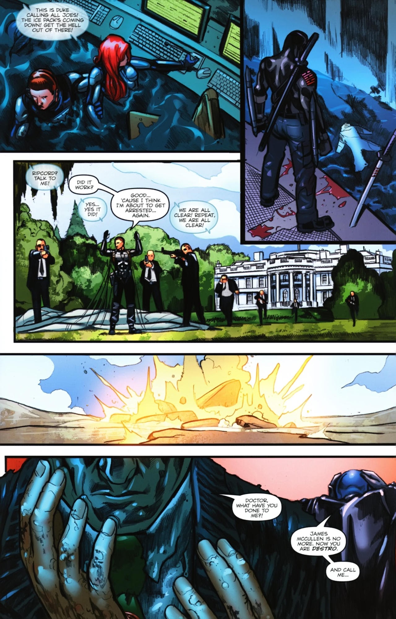 Read online G.I. Joe: Rise Of Cobra Movie Adaptation comic -  Issue #4 - 24