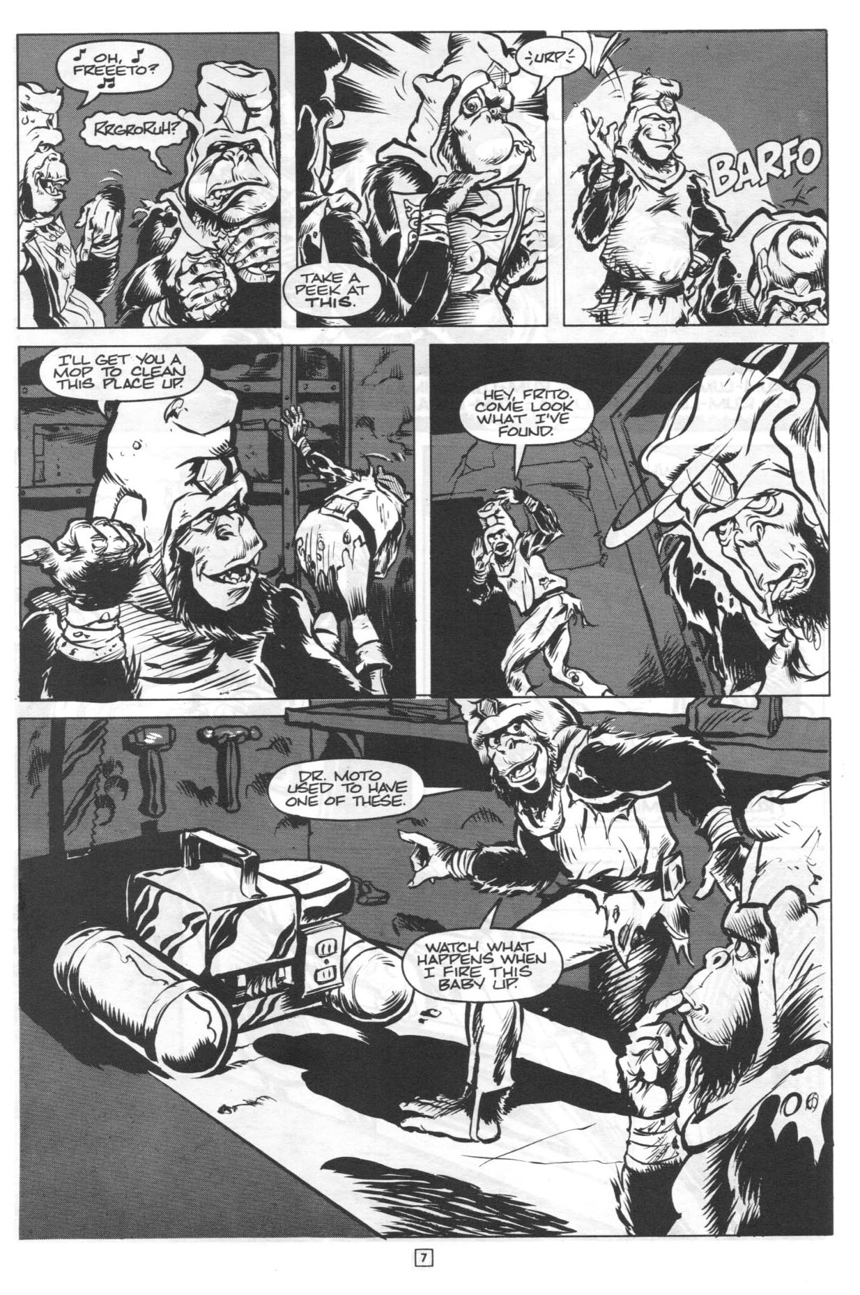 Read online Planet of the Apes (1990) comic -  Issue # Annual 1 - 28