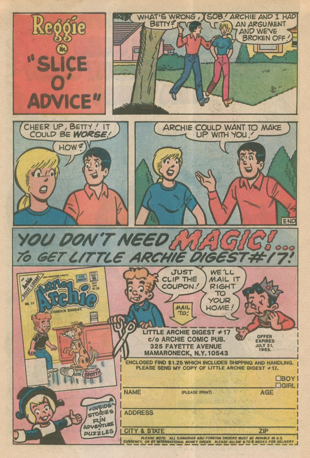 Read online Archie's TV Laugh-Out comic -  Issue #101 - 10