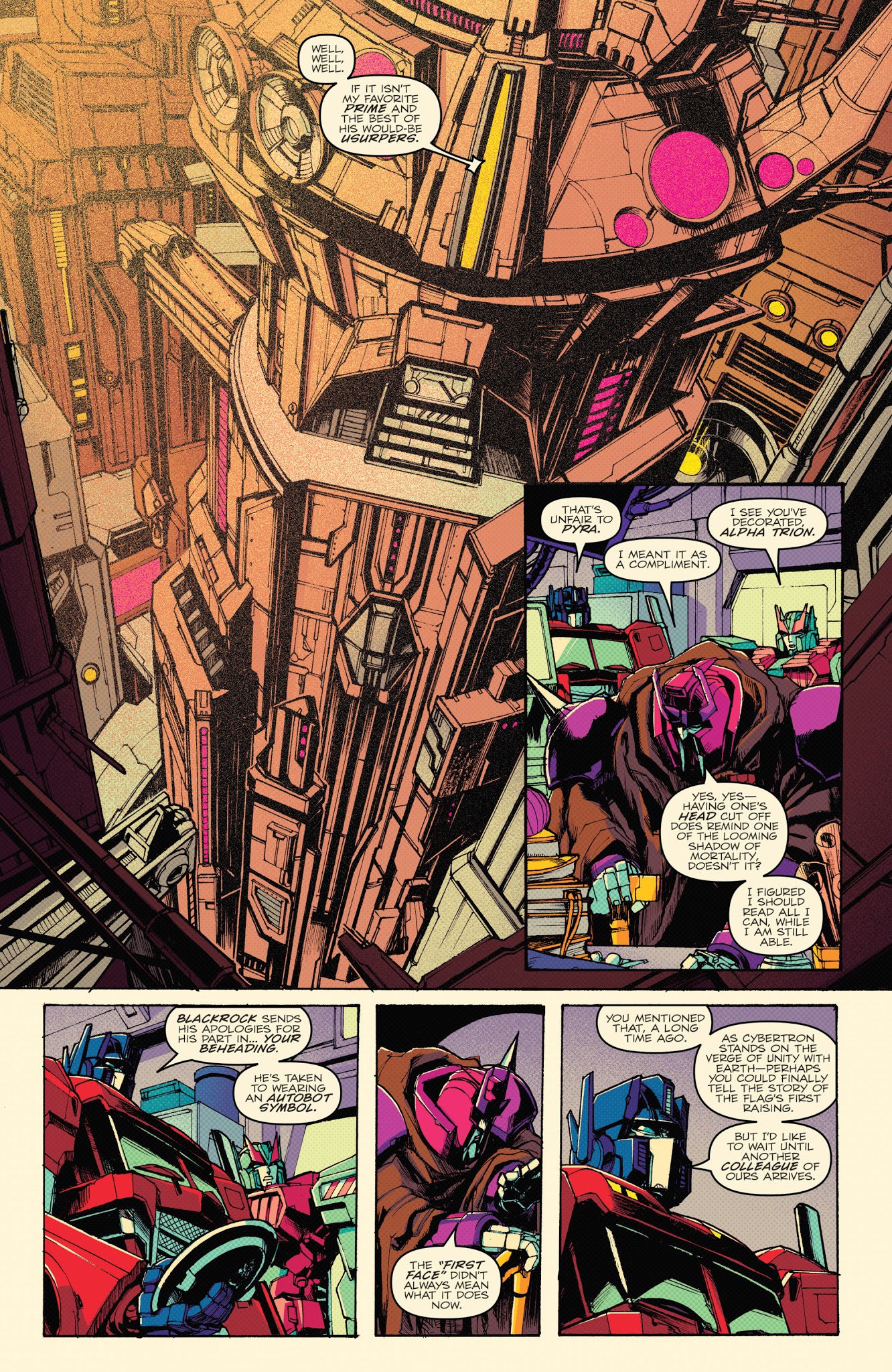 Read online Optimus Prime comic -  Issue #10 - 6