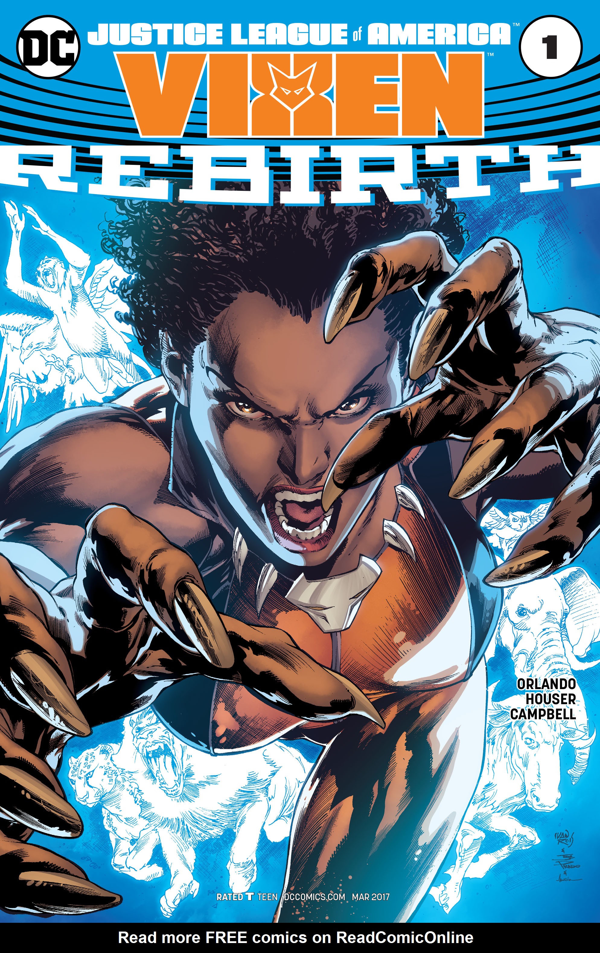 Read online Justice League of America: Vixen Rebirth comic -  Issue # Full - 1