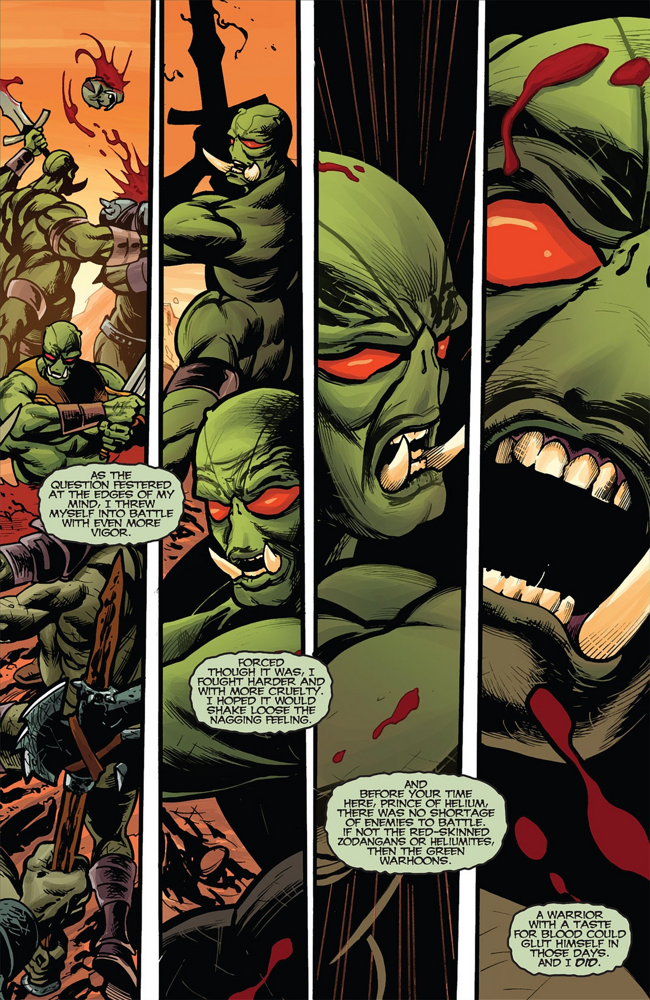 Read online Warlord of Mars comic -  Issue # _Annual 1 - 12