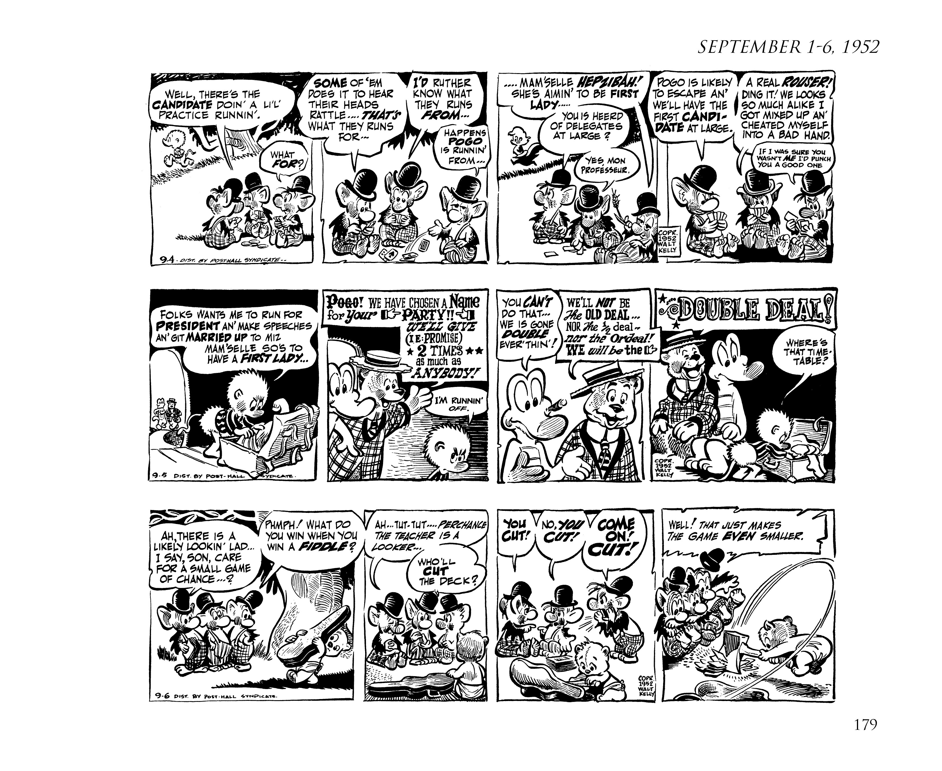 Read online Pogo by Walt Kelly: The Complete Syndicated Comic Strips comic -  Issue # TPB 2 (Part 2) - 97