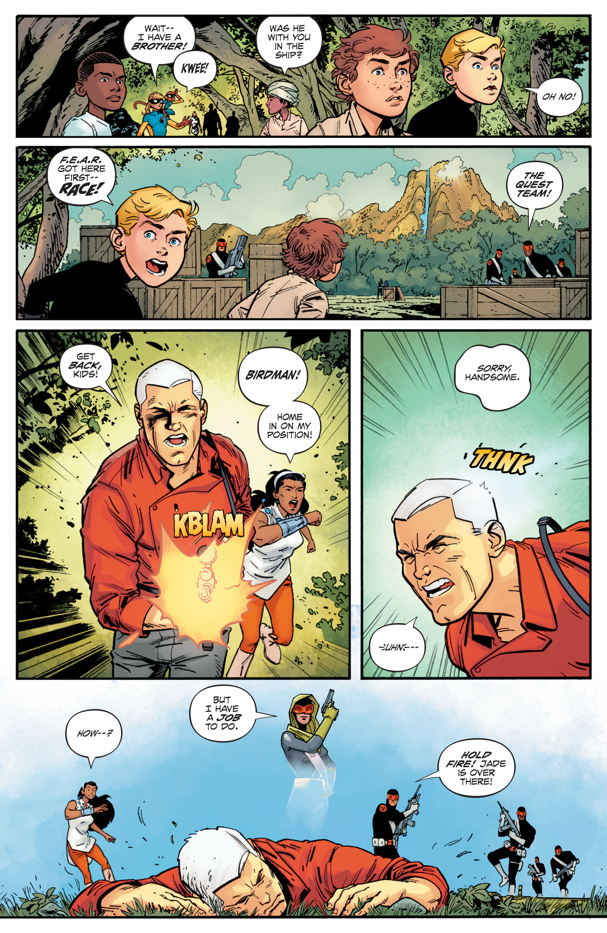 Read online Future Quest comic -  Issue #5 - 7