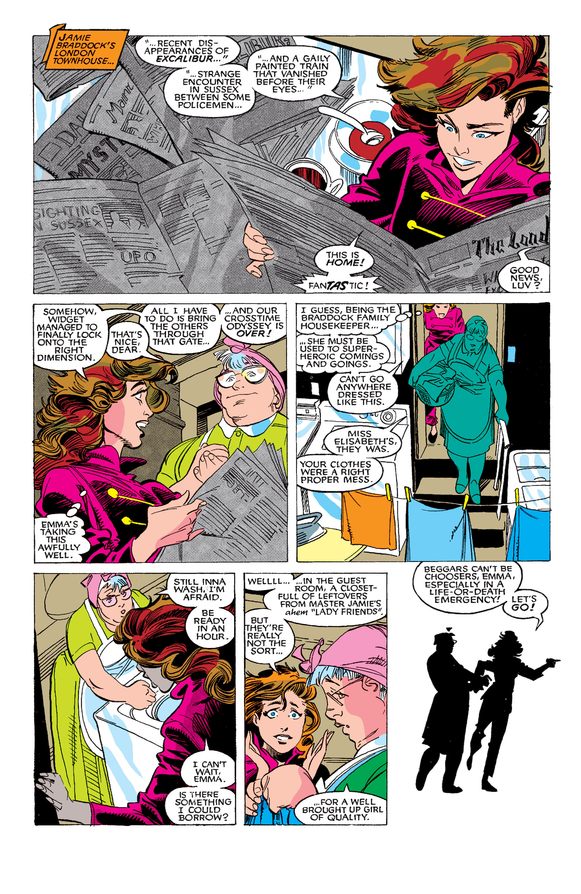 Read online Excalibur (1988) comic -  Issue #19 - 15