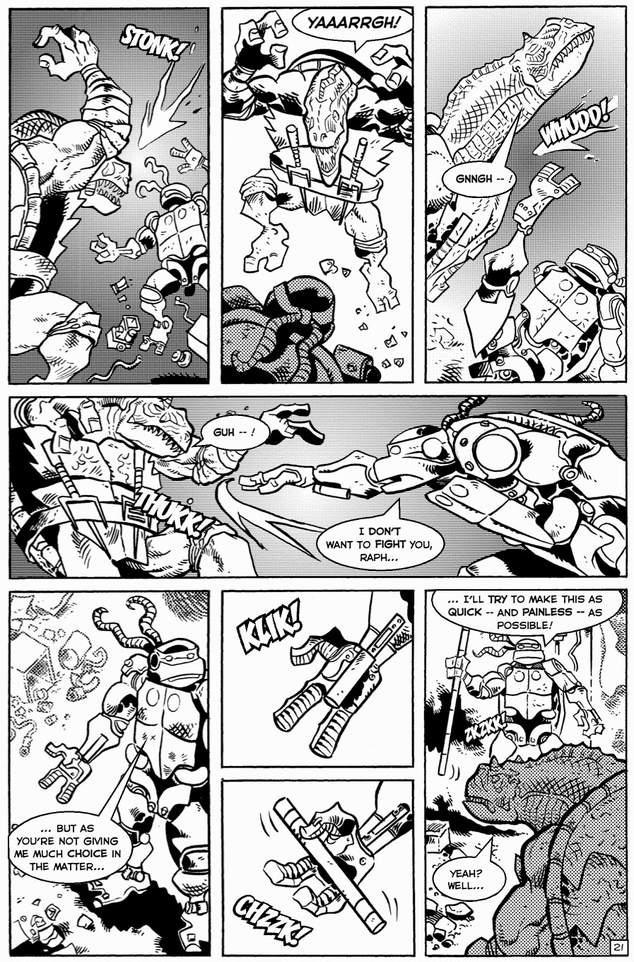 Read online TMNT: Teenage Mutant Ninja Turtles comic -  Issue #32 - 23