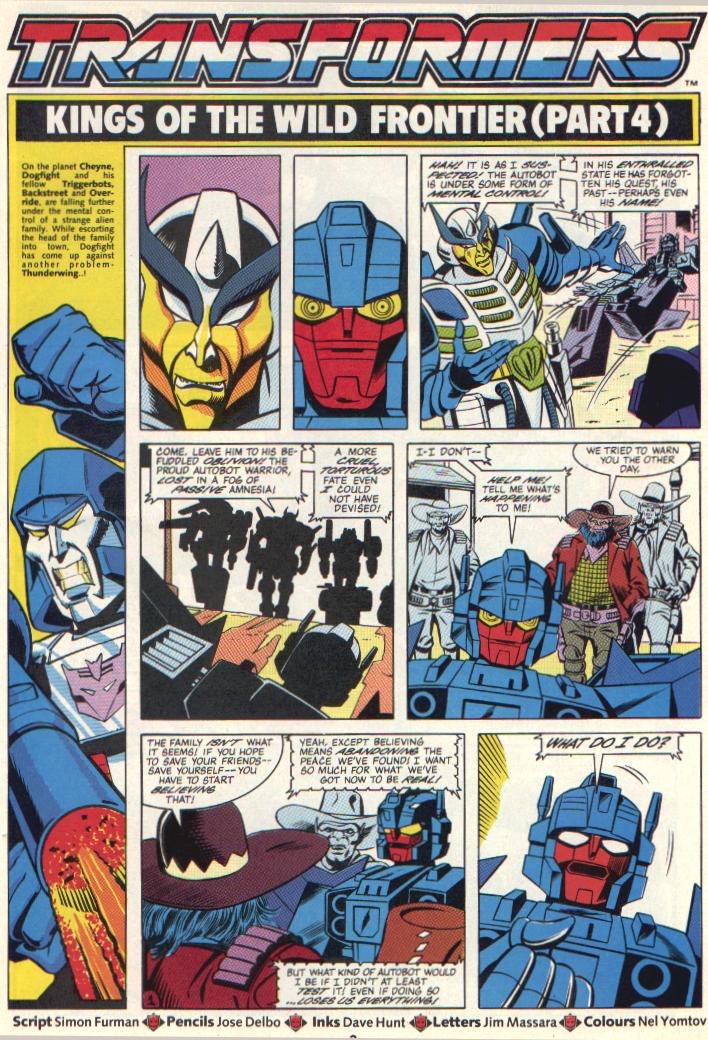 Read online The Transformers (UK) comic -  Issue #285 - 2
