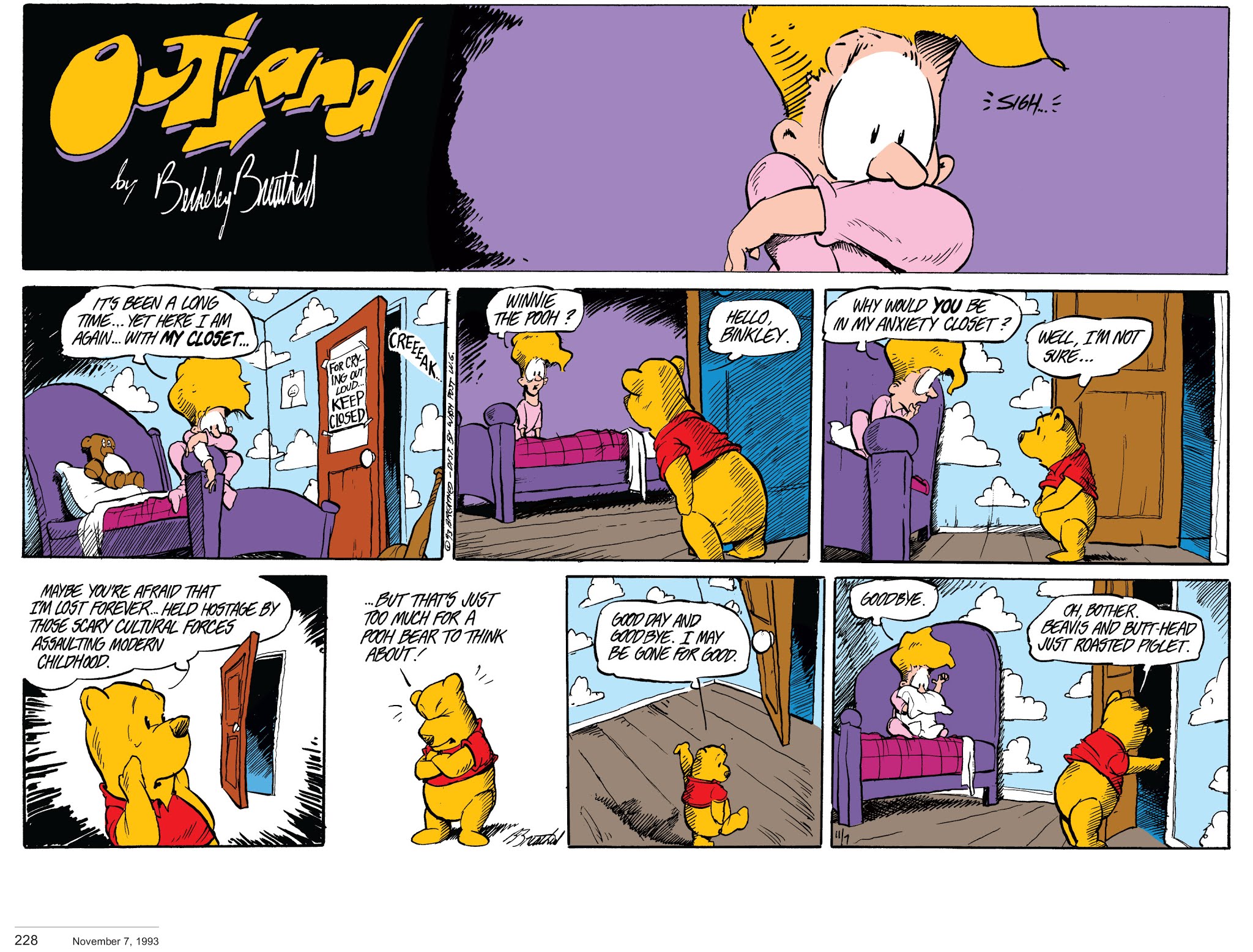Read online Berkeley Breathed’s Outland comic -  Issue # TPB (Part 3) - 29
