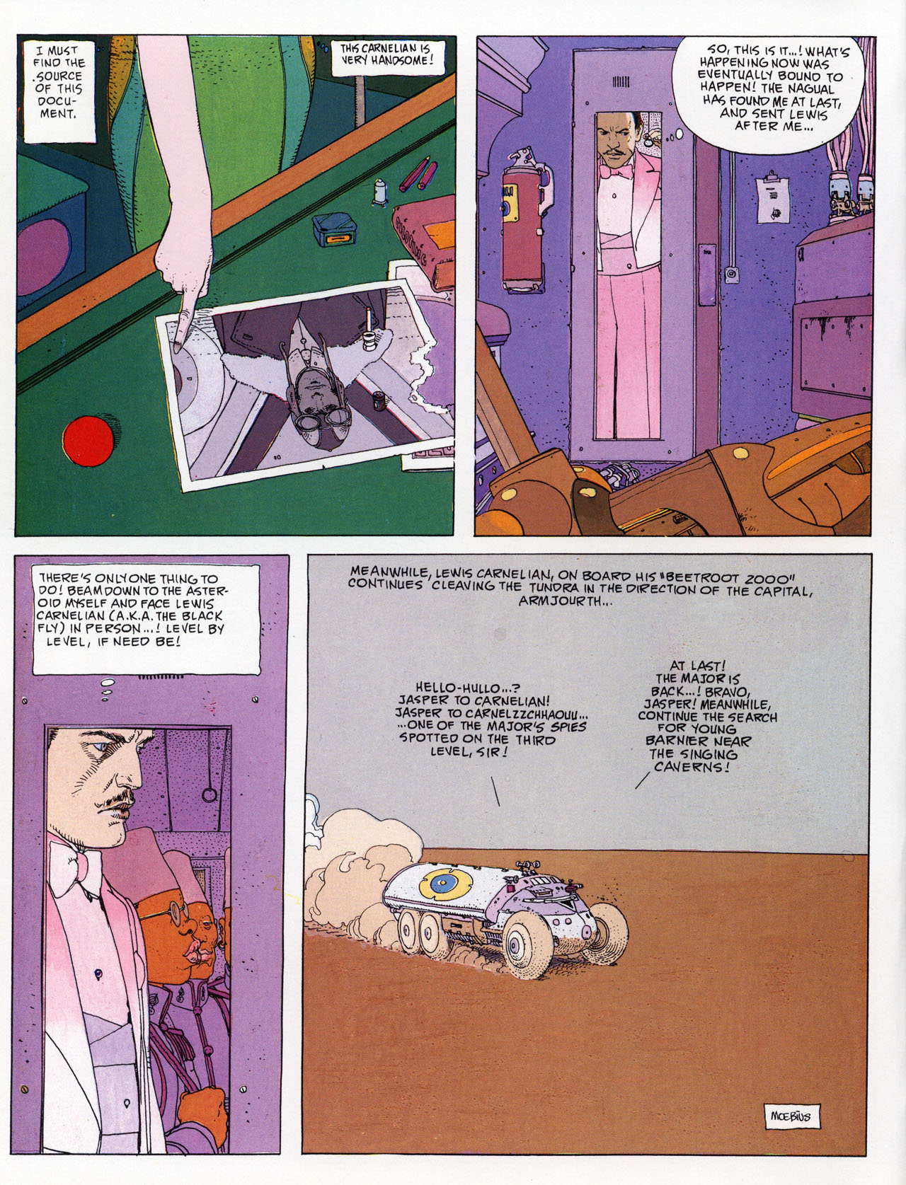 Read online Epic Graphic Novel: Moebius comic -  Issue # TPB 3 - 34