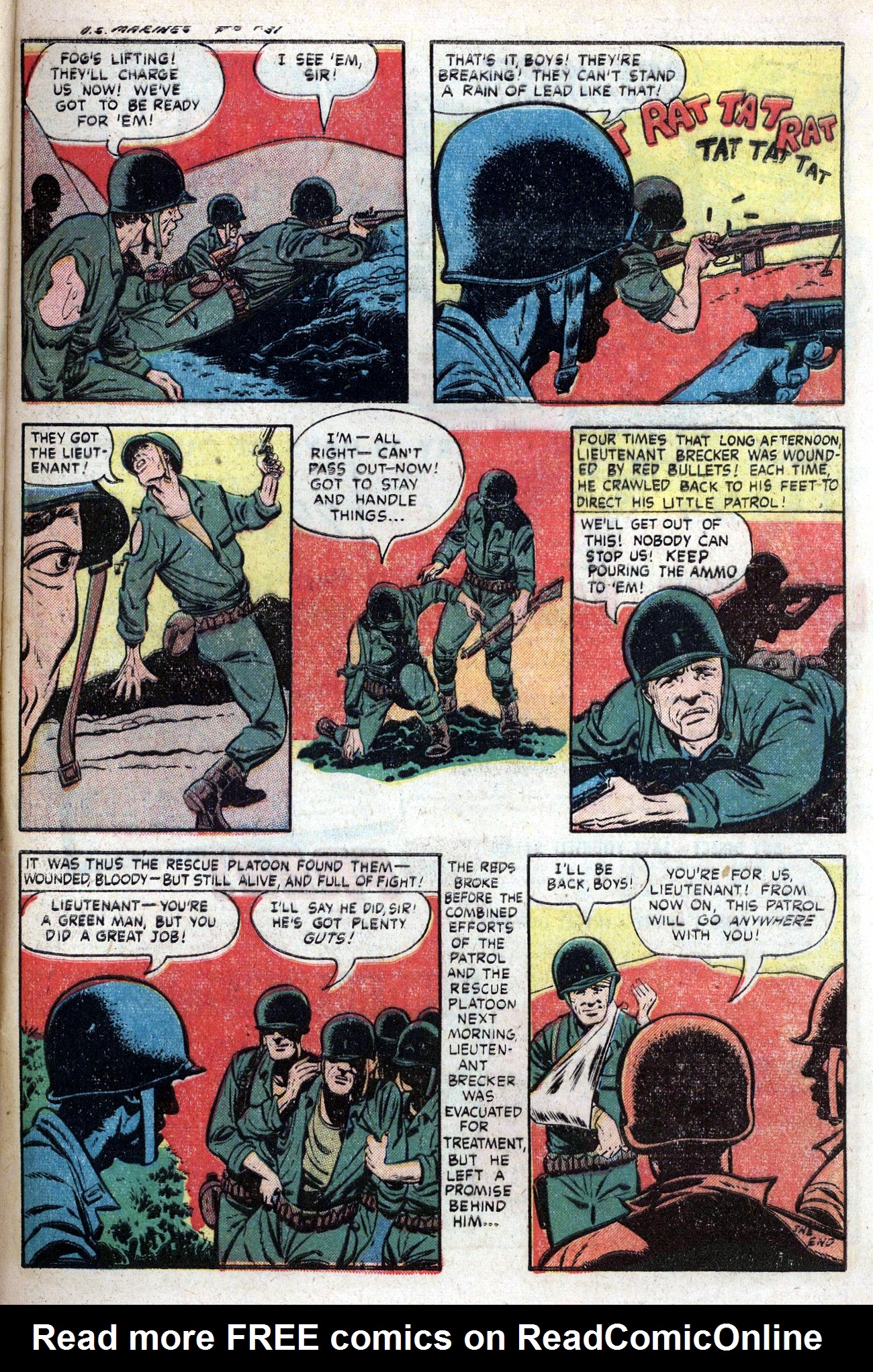 Read online United States Marines comic -  Issue #6 - 33