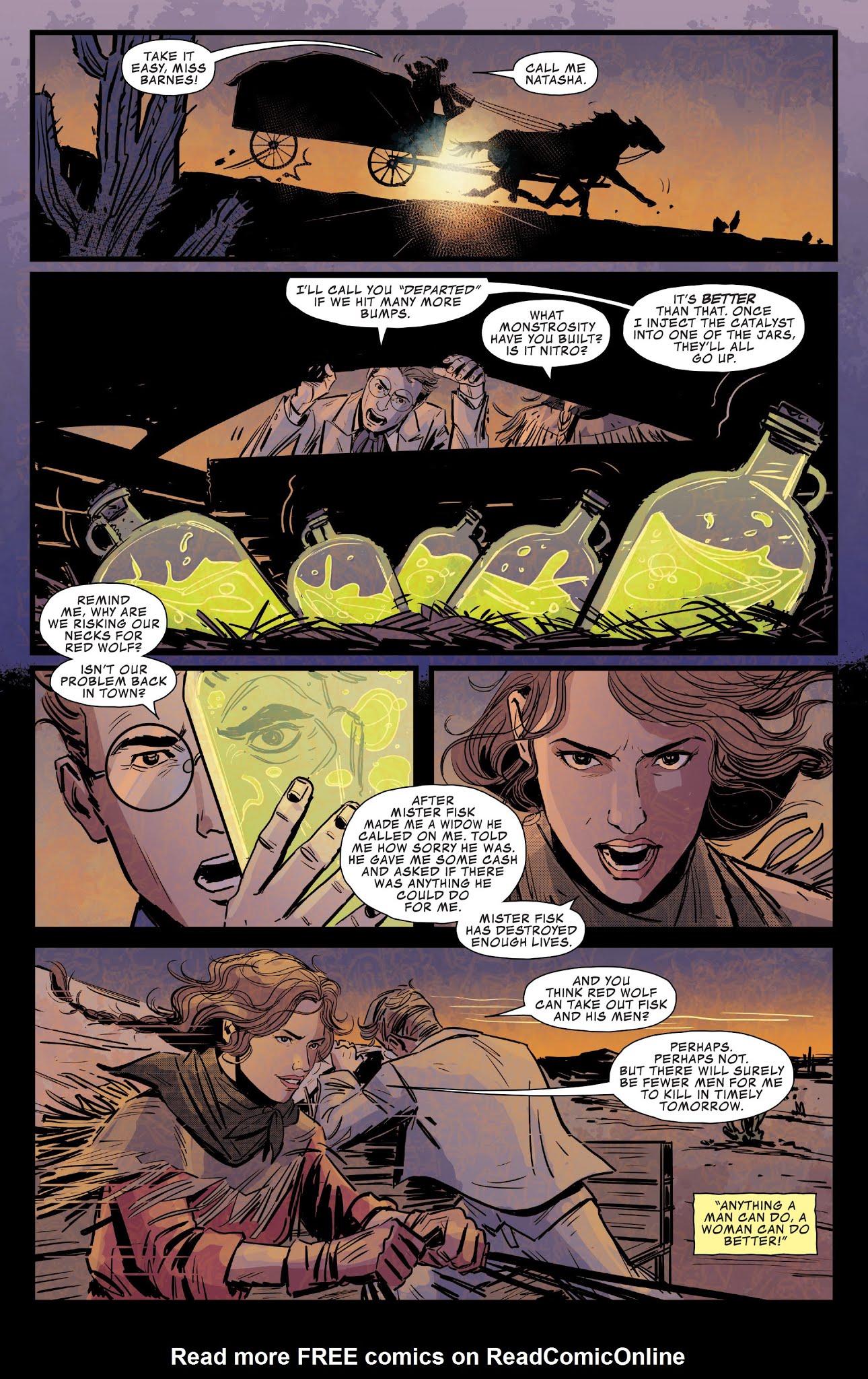 Read online Marvel 1872: Warzones! comic -  Issue # TPB - 52