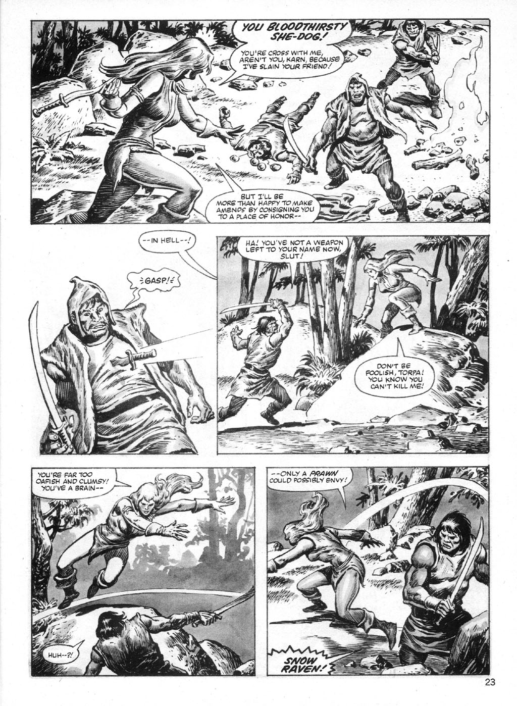 The Savage Sword Of Conan issue 95 - Page 23