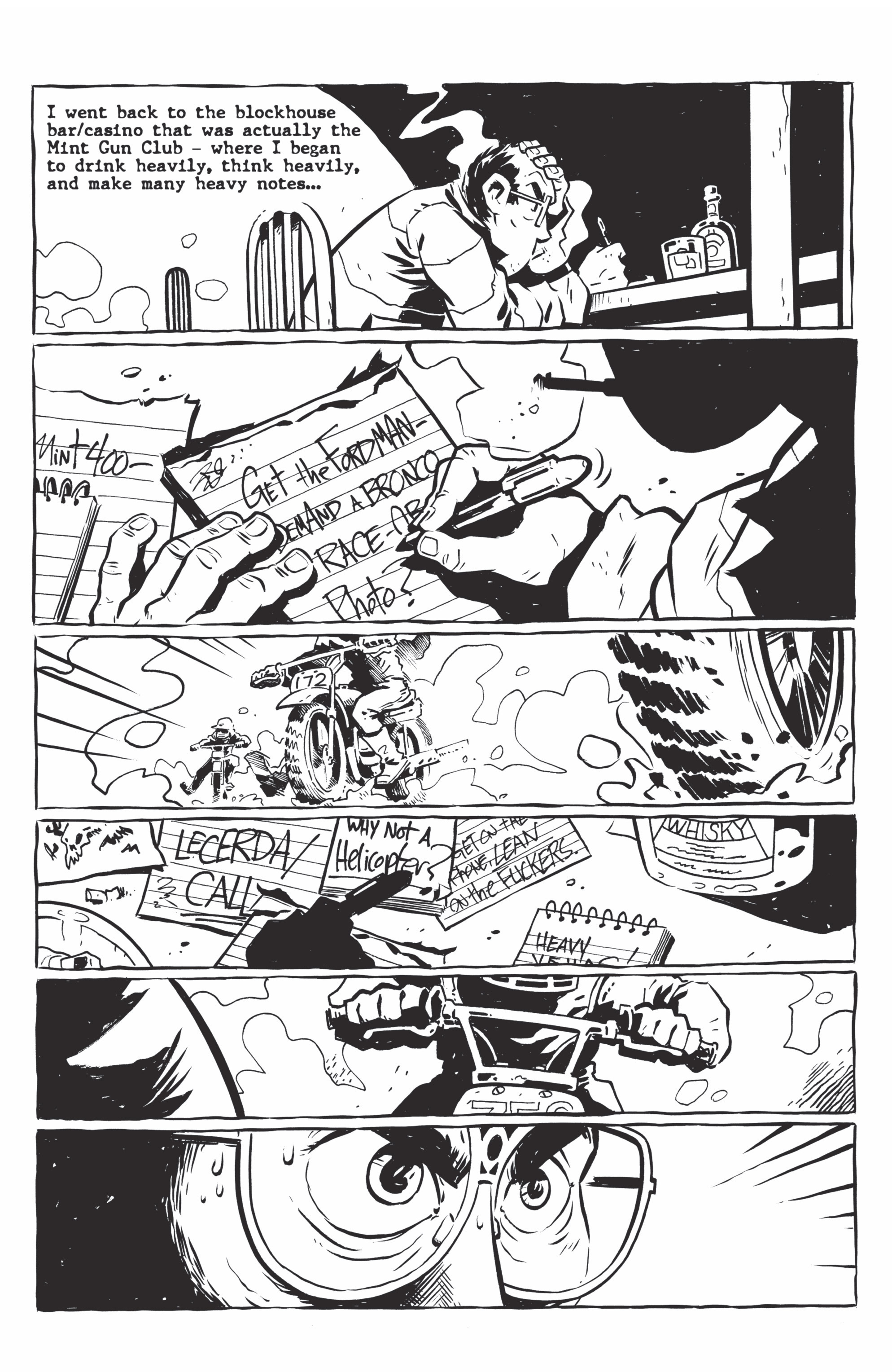 Read online Hunter S. Thompson's Fear and Loathing in Las Vegas comic -  Issue #2 - 6