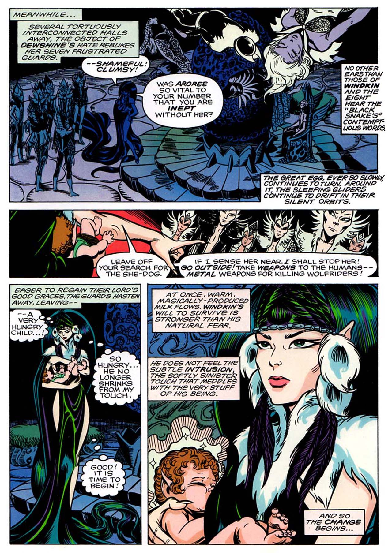 Read online ElfQuest: Siege at Blue Mountain comic -  Issue #4 - 20