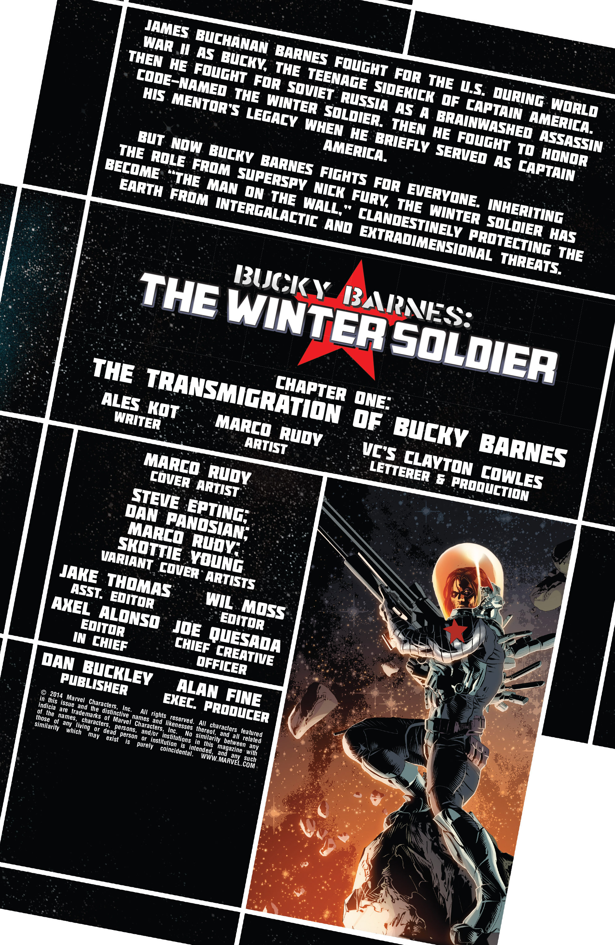 Read online Bucky Barnes: The Winter Soldier comic -  Issue #1 - 7