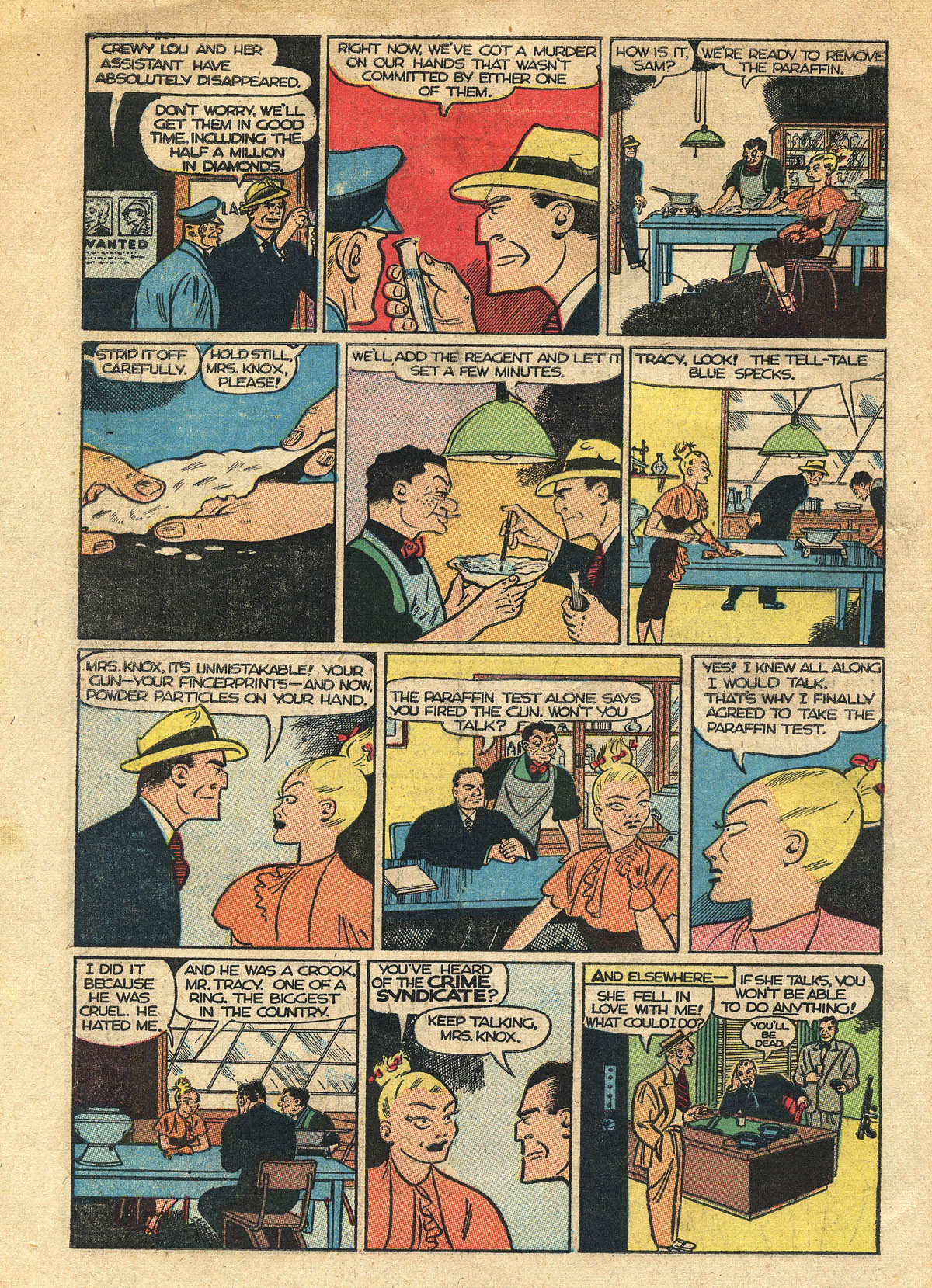 Read online Dick Tracy comic -  Issue #75 - 6