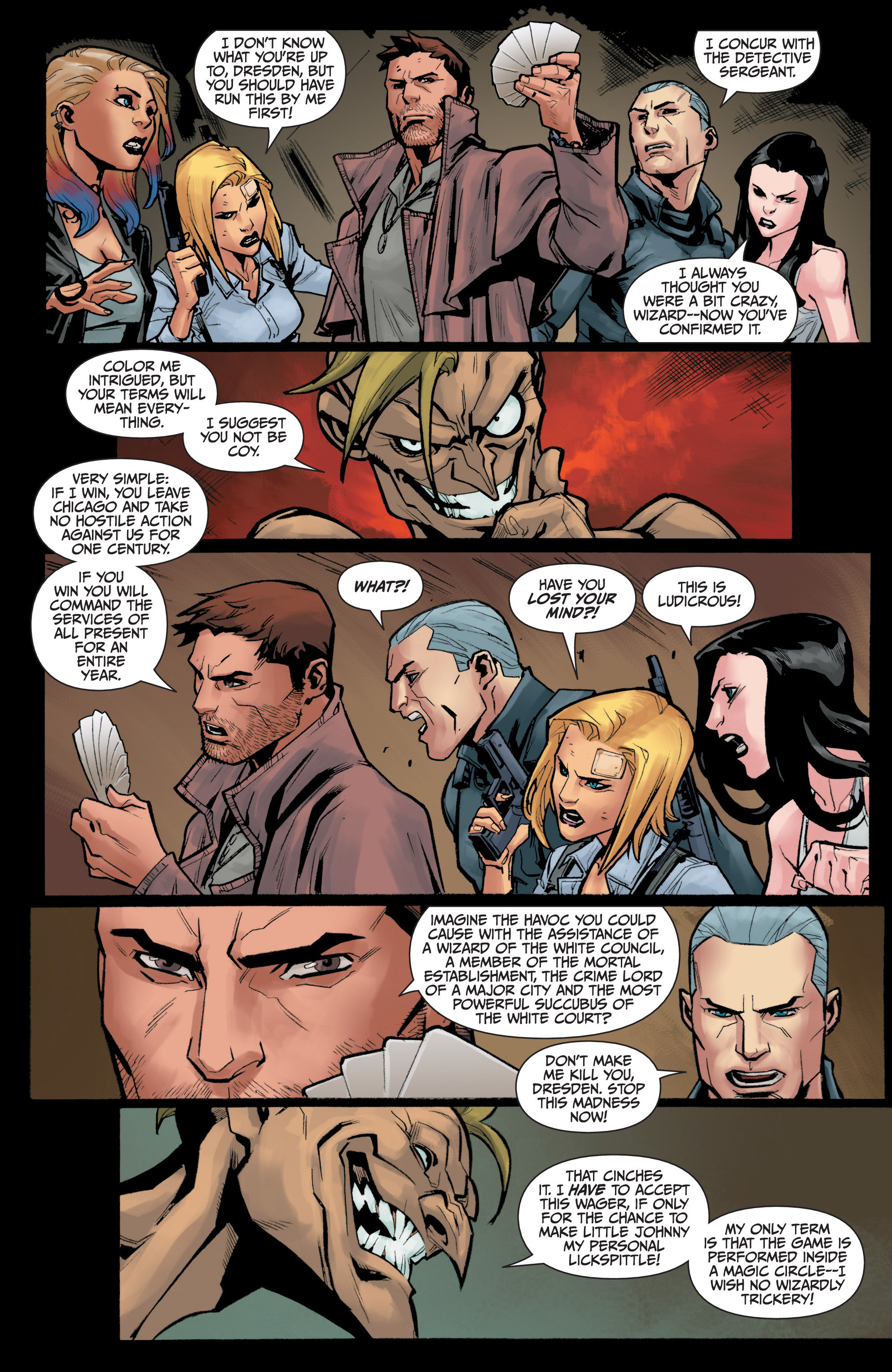 Read online Jim Butcher's The Dresden Files: Wild Card comic -  Issue #6 - 21