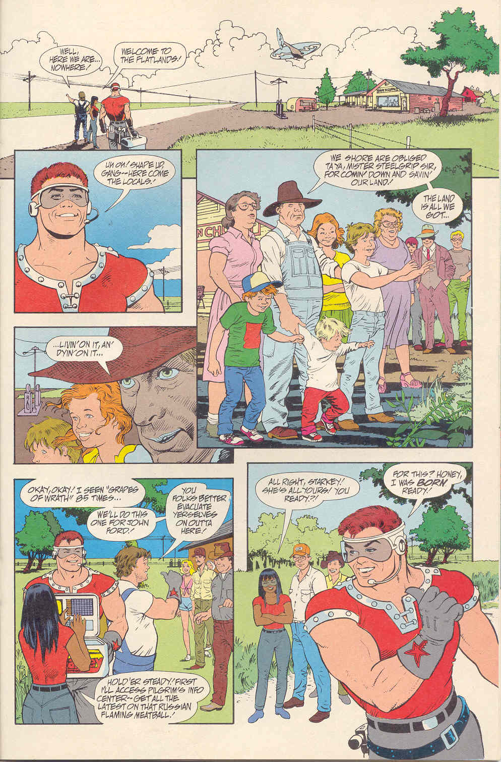 Read online Steelgrip Starkey comic -  Issue #1 - 23