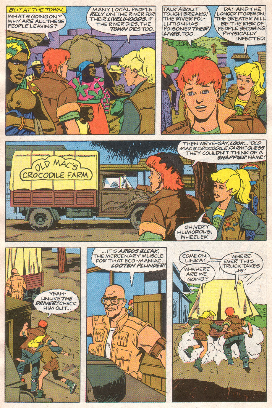 Captain Planet and the Planeteers 7 Page 21