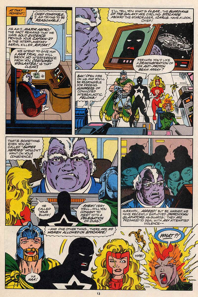 Read online Guardians of the Galaxy (1990) comic -  Issue #52 - 10