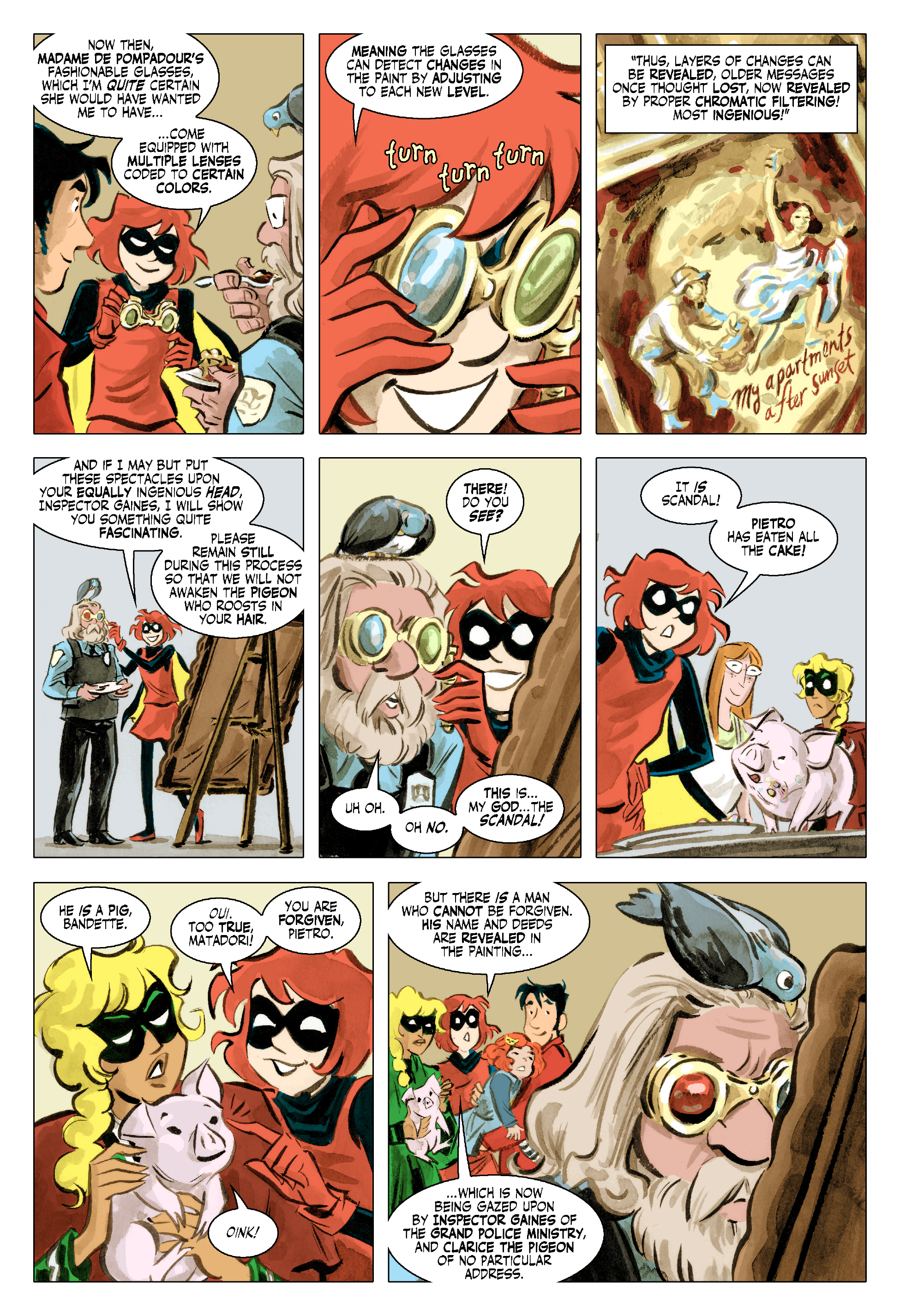 Read online Bandette (2012) comic -  Issue #18 - 11