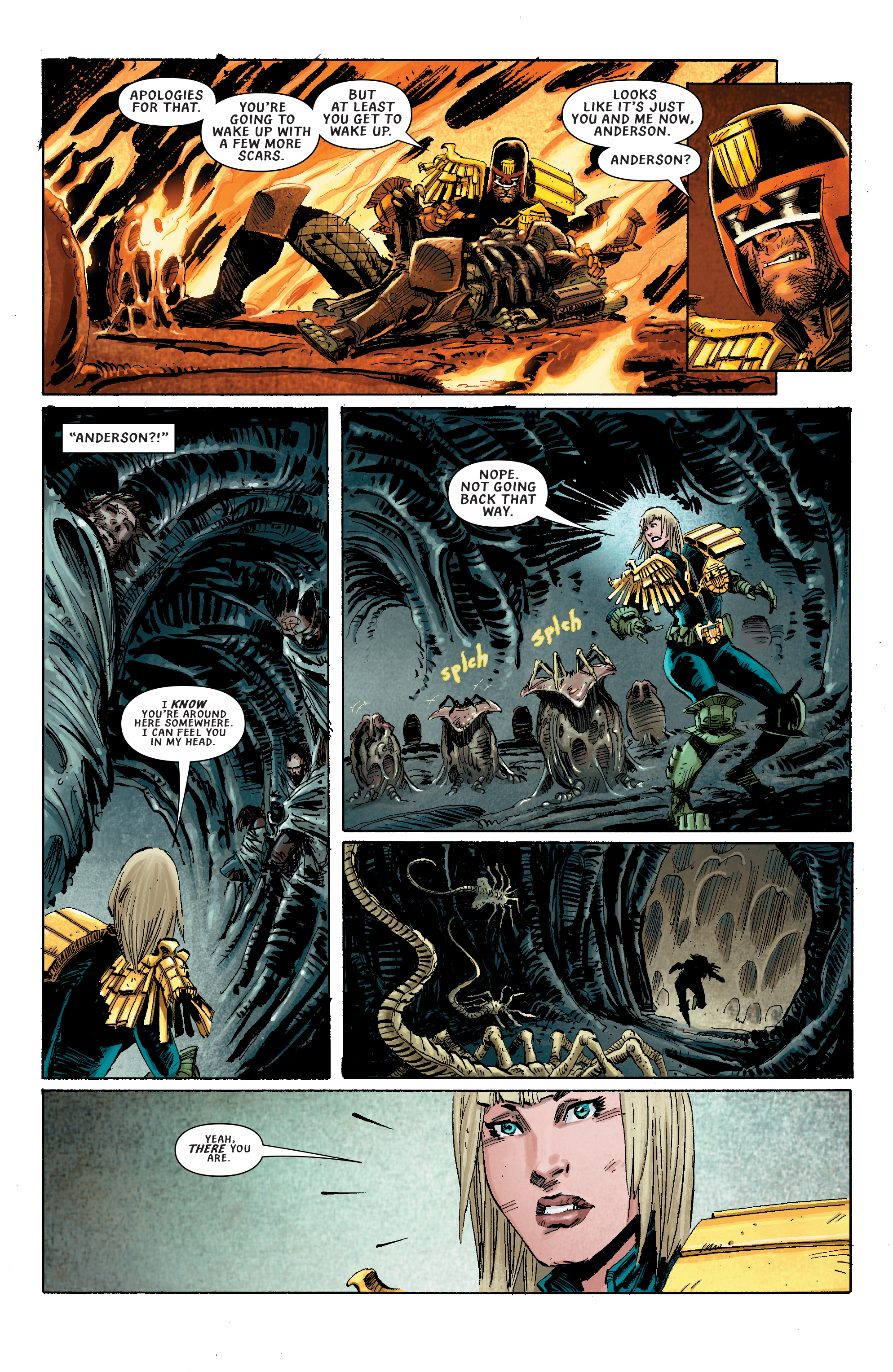 Read online Predator Vs. Judge Dredd Vs. Aliens comic -  Issue #4 - 19