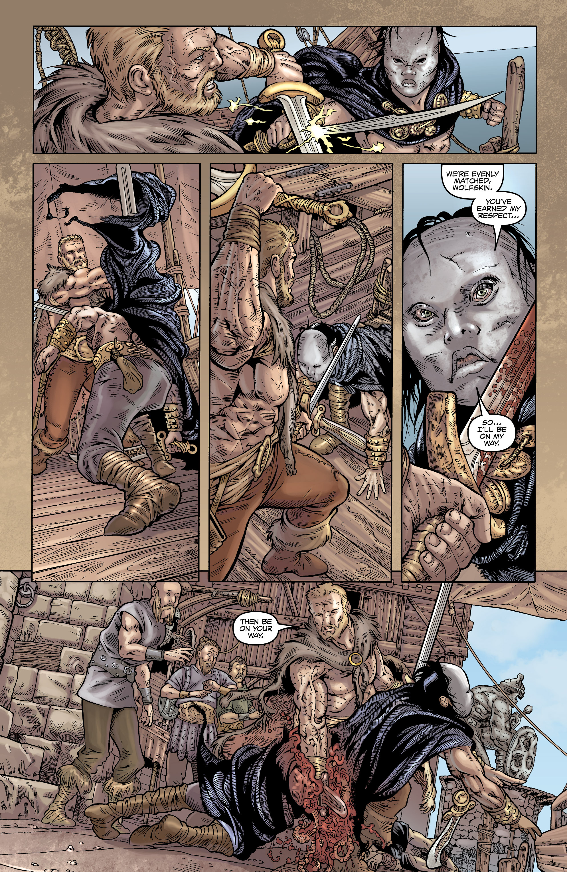 Read online Wolfskin: Hundredth Dream comic -  Issue #1 - 16